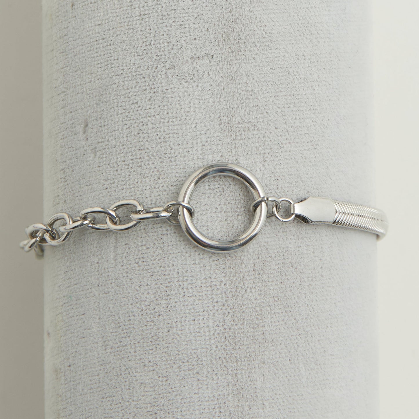 Narelle Waterproof Cable & Snake Chain Bracelet