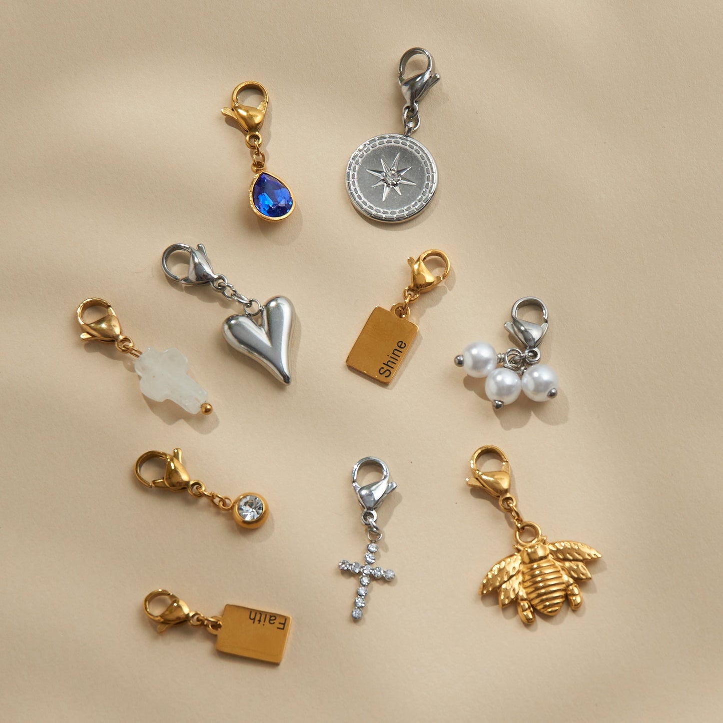 Narelle Waterproof Drop Pendant Charm