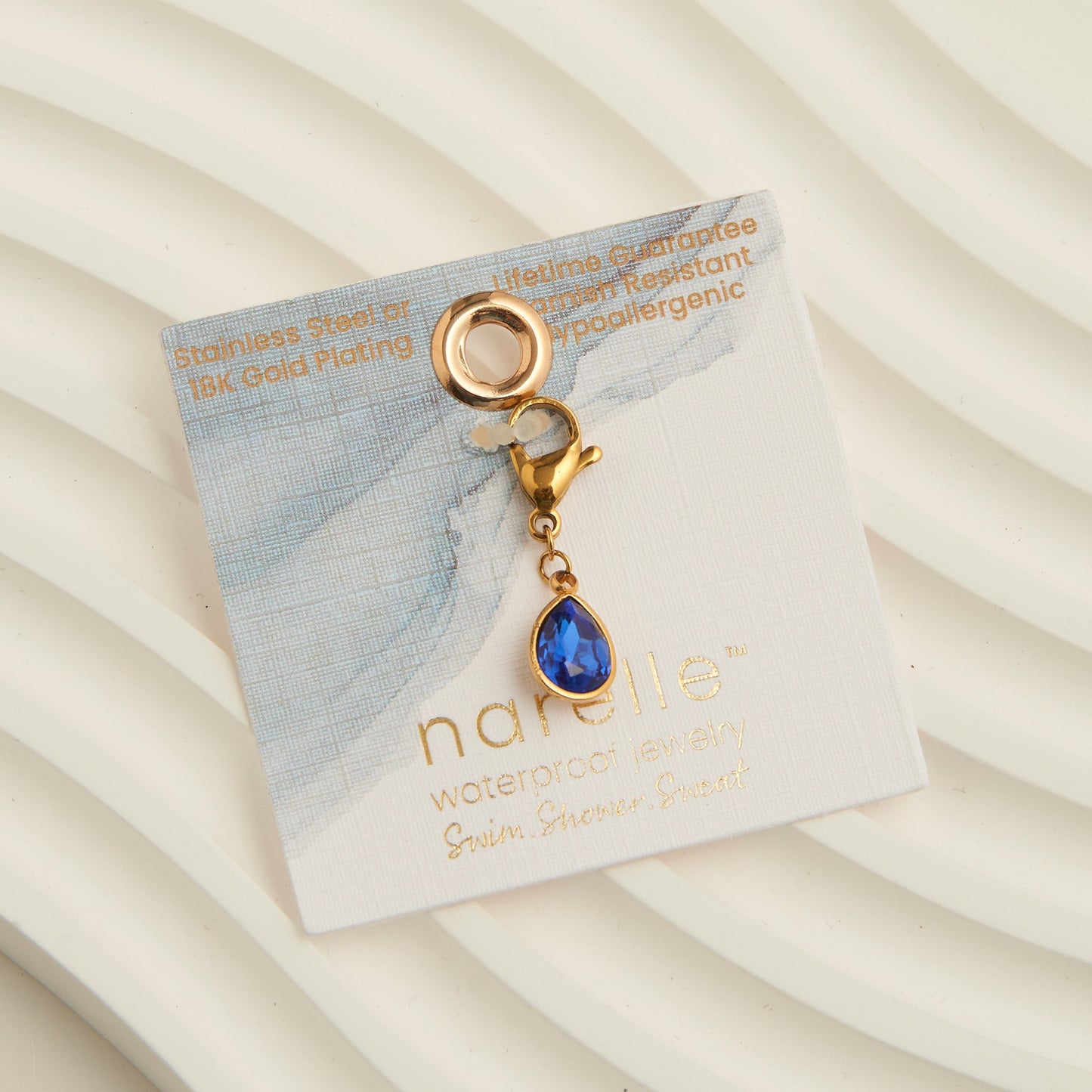 Narelle Waterproof Drop Pendant Charm
