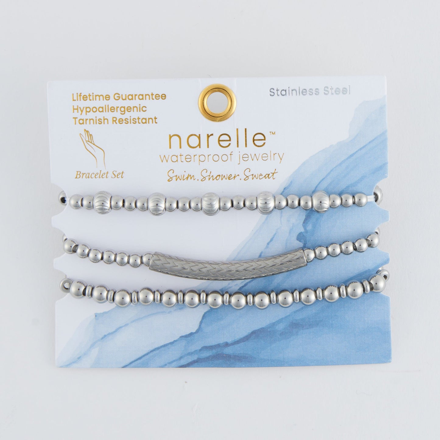 Narelle Waterproof Multi Stretch Bracelet Set