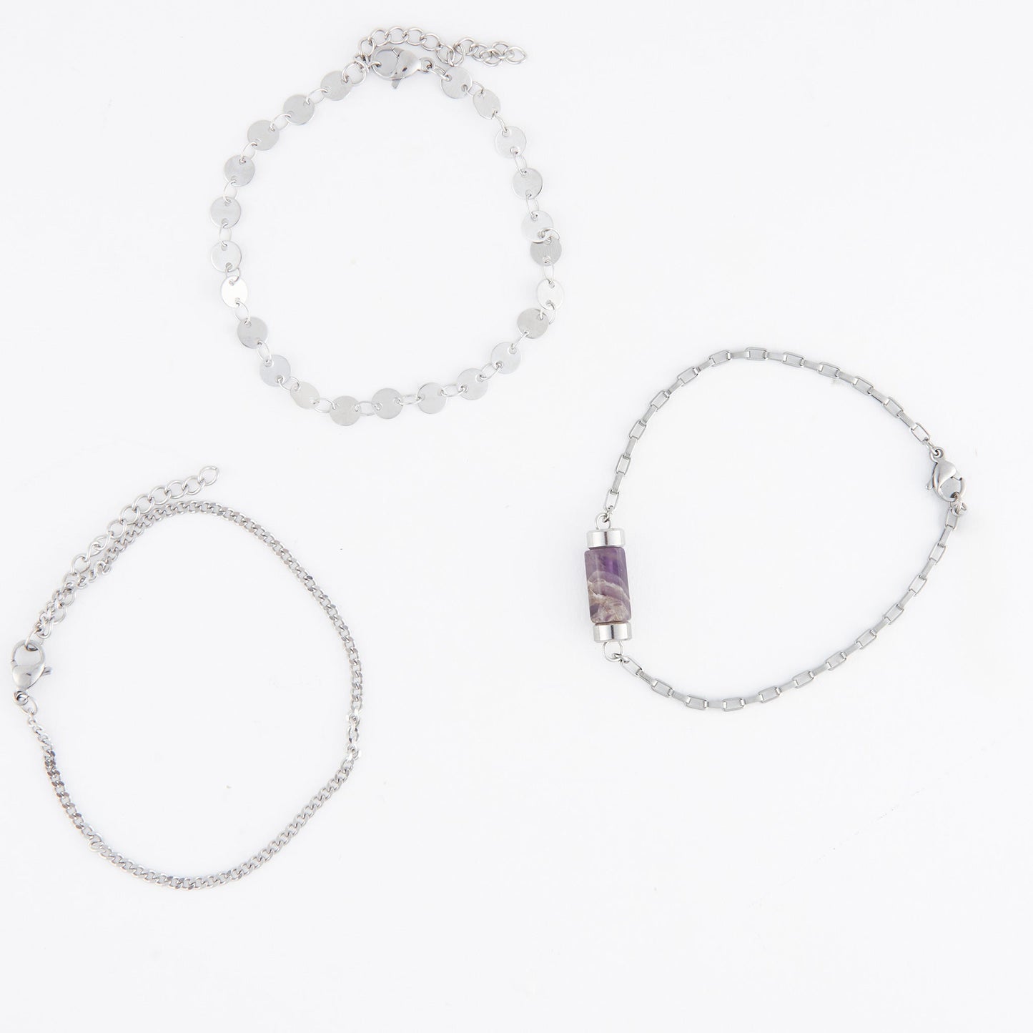 Narelle Waterproof Genuine Stone Bracelet Set