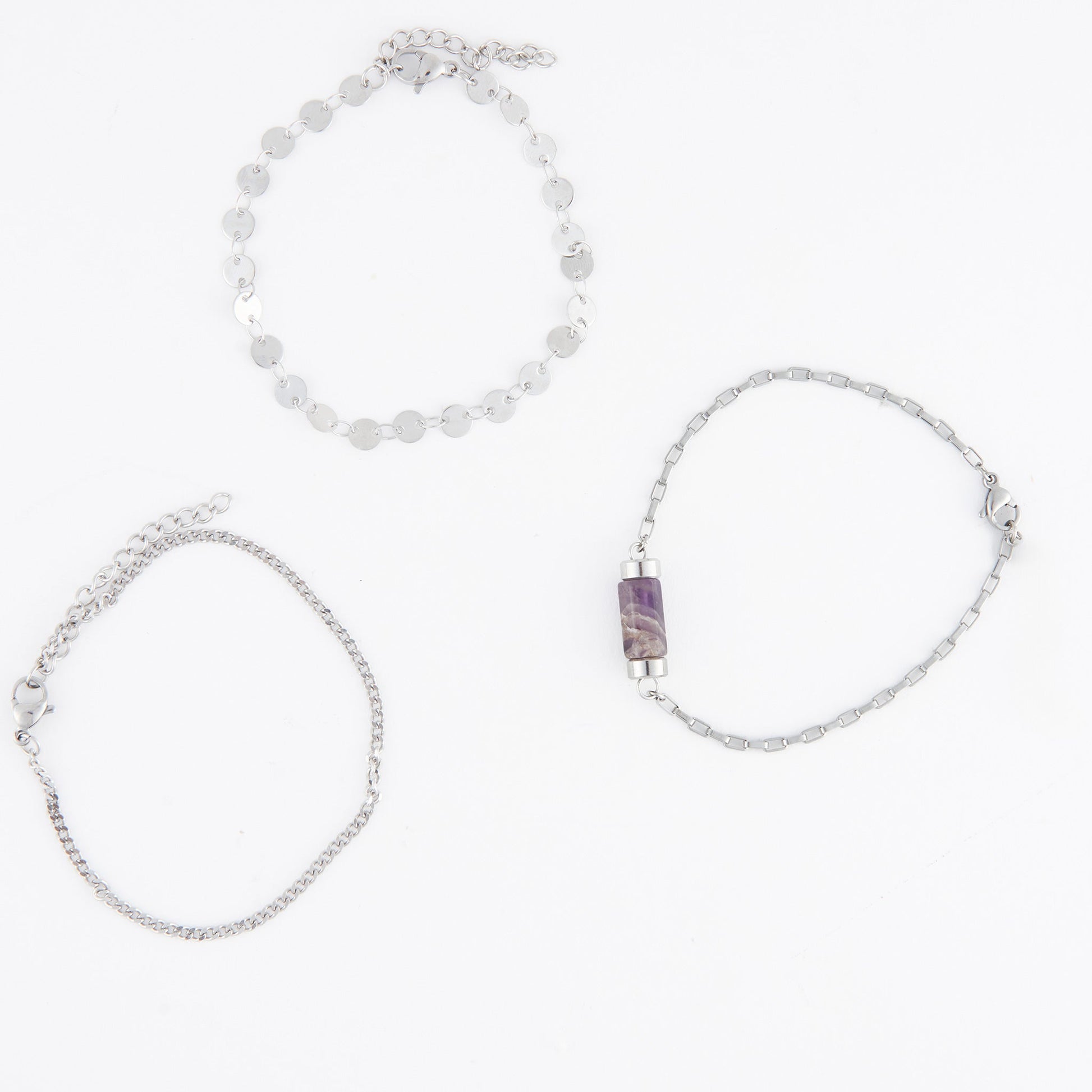 Narelle Waterproof Genuine Stone Bracelet Set