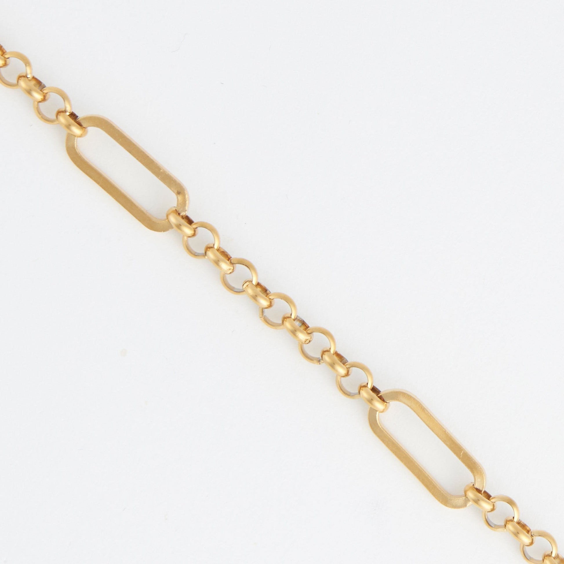 Narelle Waterproof Rolo Link Bar Station Necklace