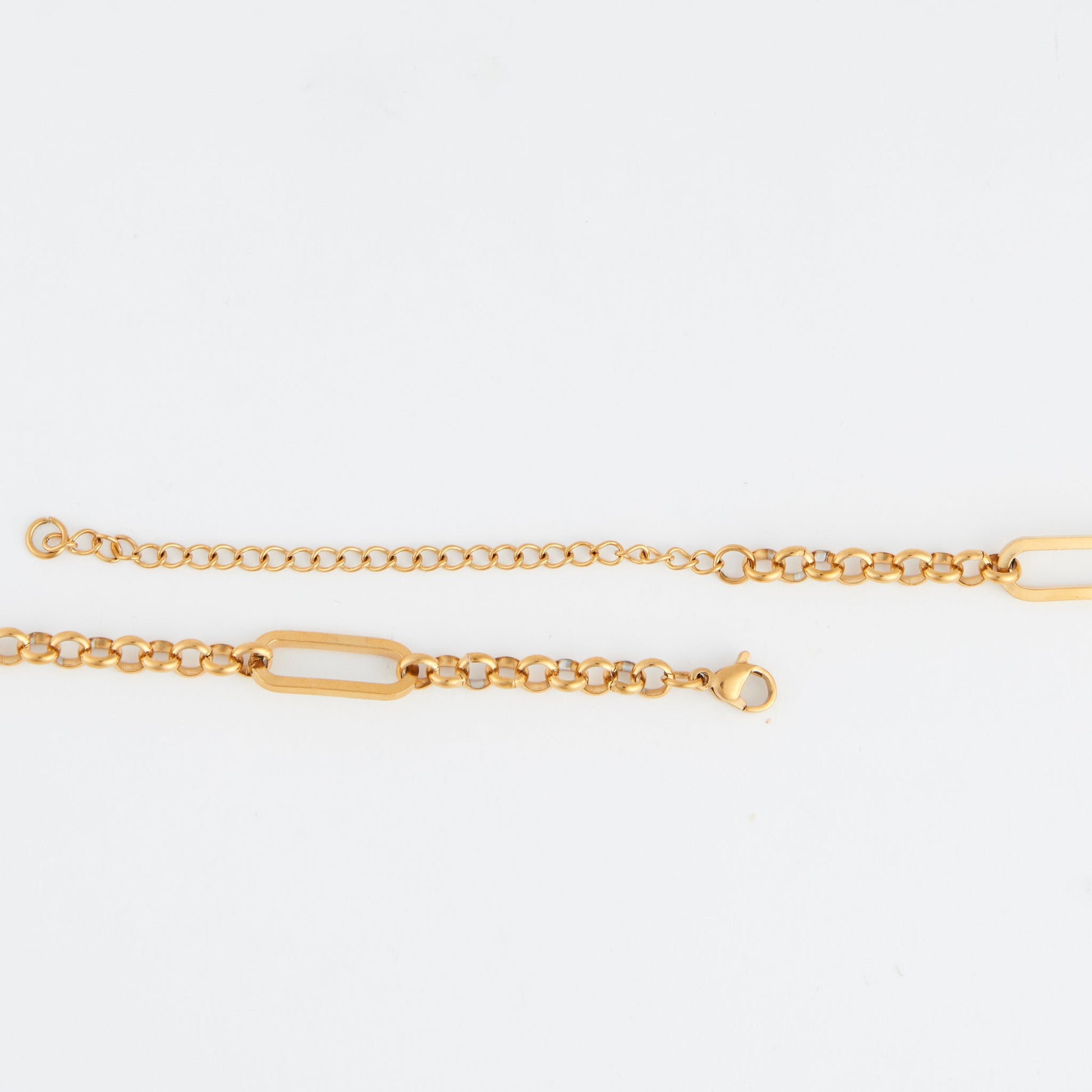 Narelle Waterproof Rolo Link Bar Station Necklace