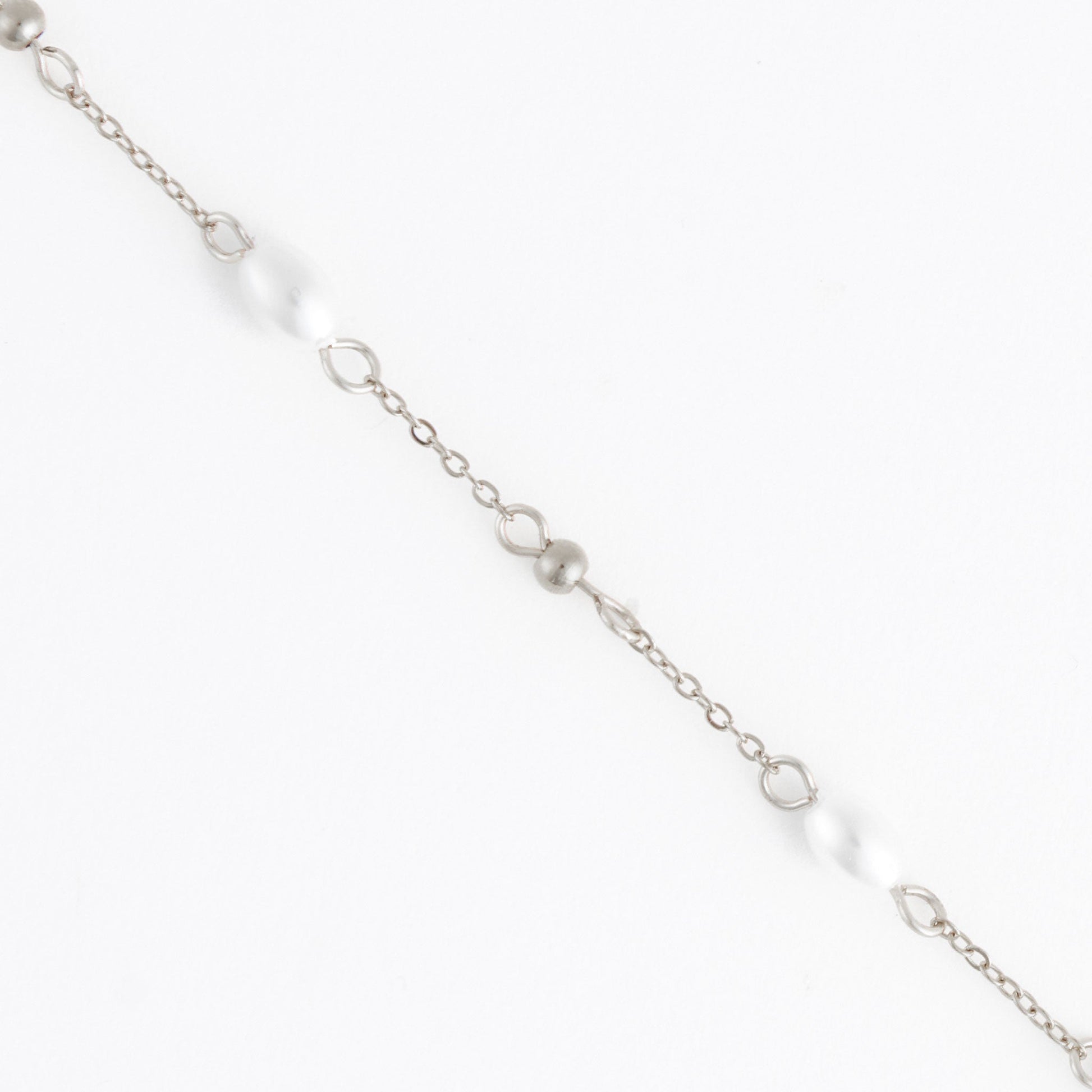 Narelle Waterproof Pearl and Bead Station Necklace