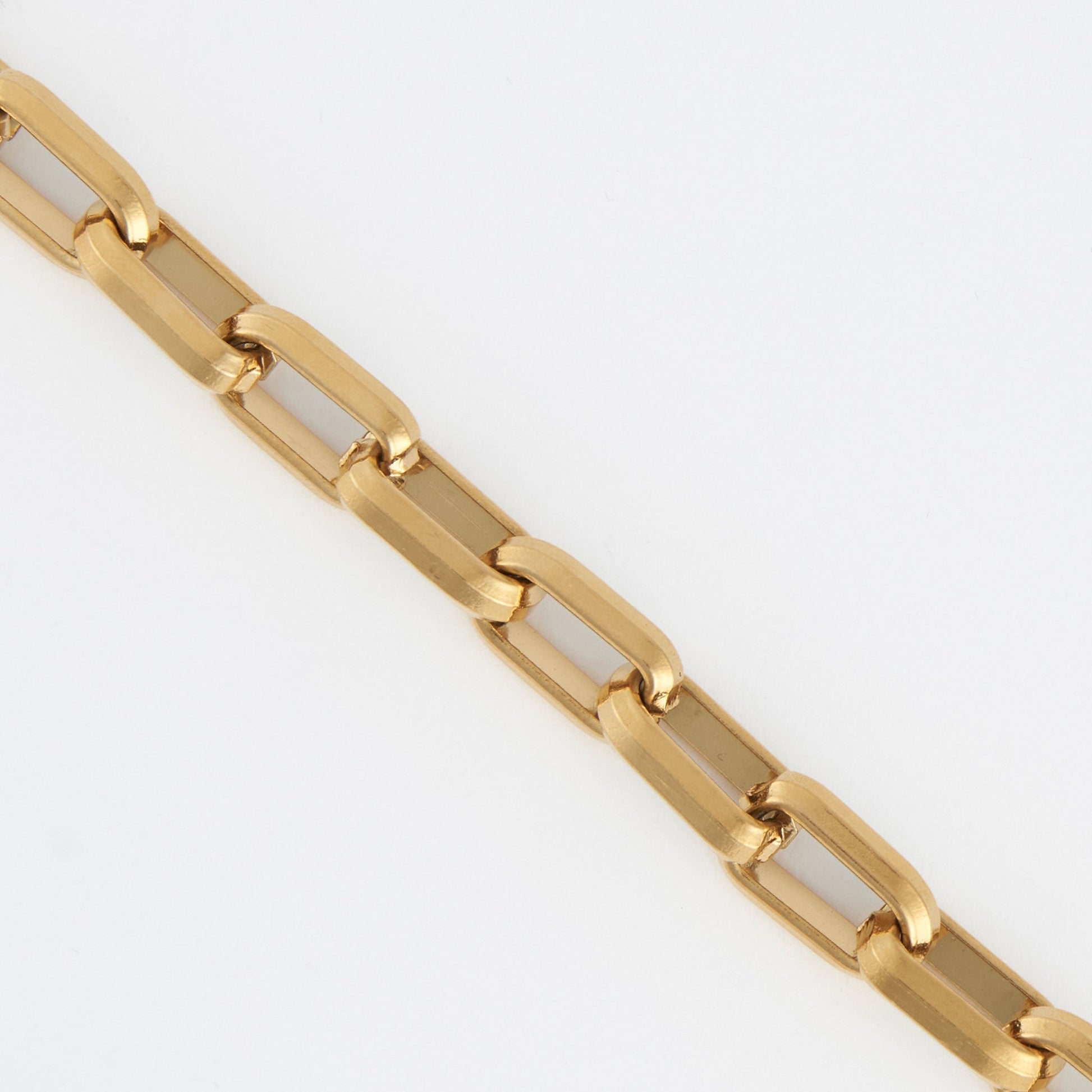 Narelle Waterproof Chunky Rectangle Link Chain Necklace