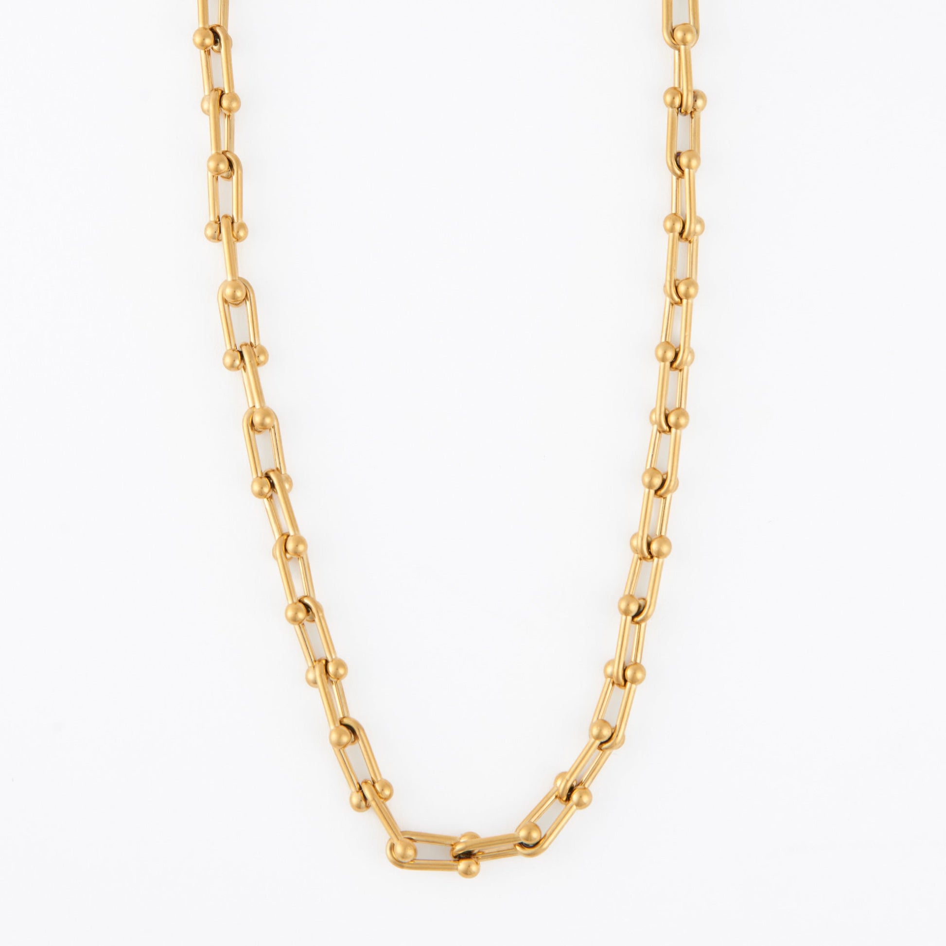 Narelle Waterproof Chunky U-Link Chain Necklace