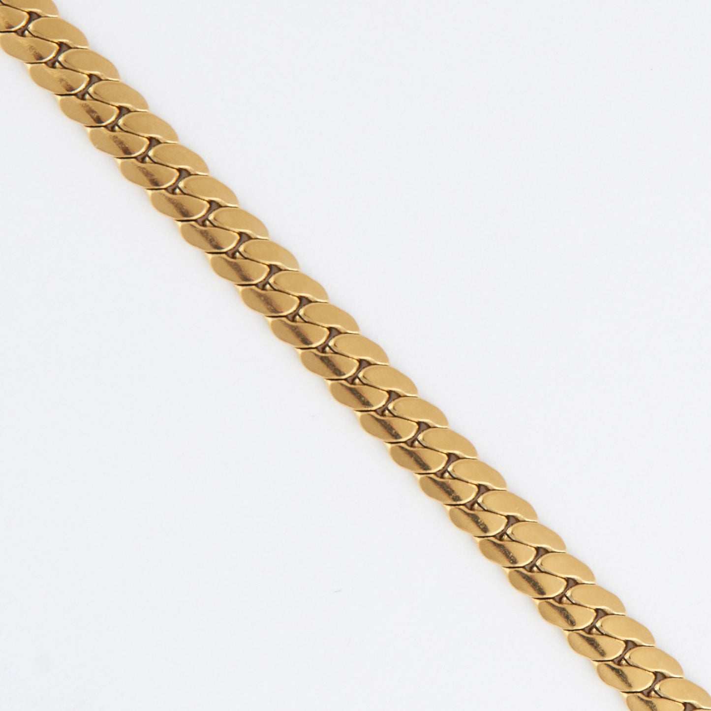 Narelle Waterproof Herringbone Chain Necklace