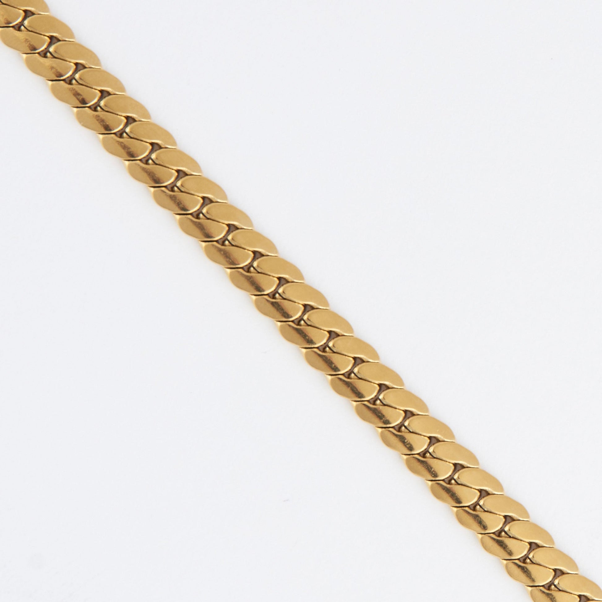 Narelle Waterproof Herringbone Chain Necklace
