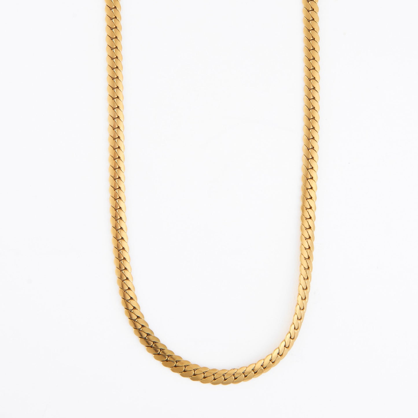 Narelle Waterproof Herringbone Chain Necklace