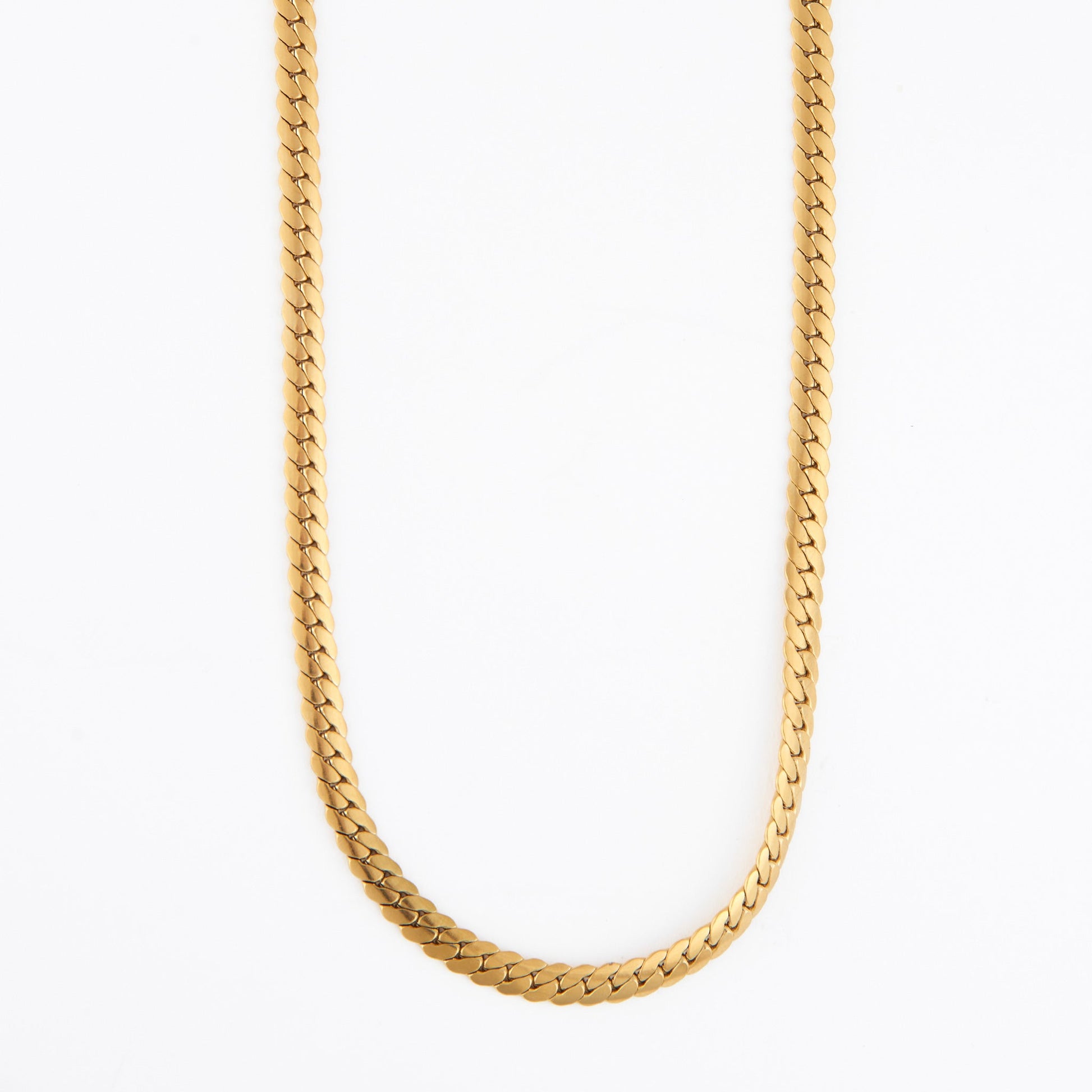 Narelle Waterproof Herringbone Chain Necklace