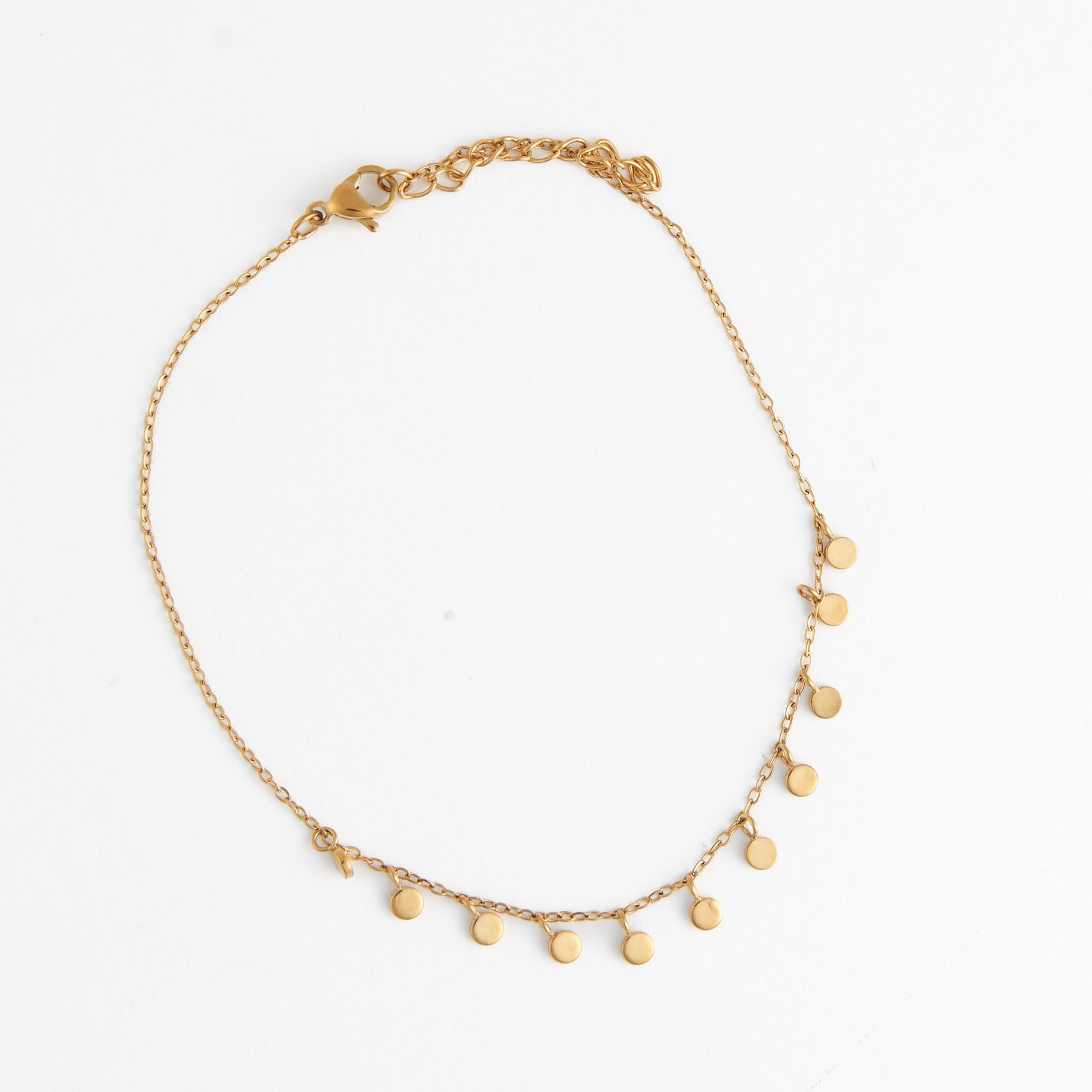 Narelle Waterproof Disc Chain Anklet