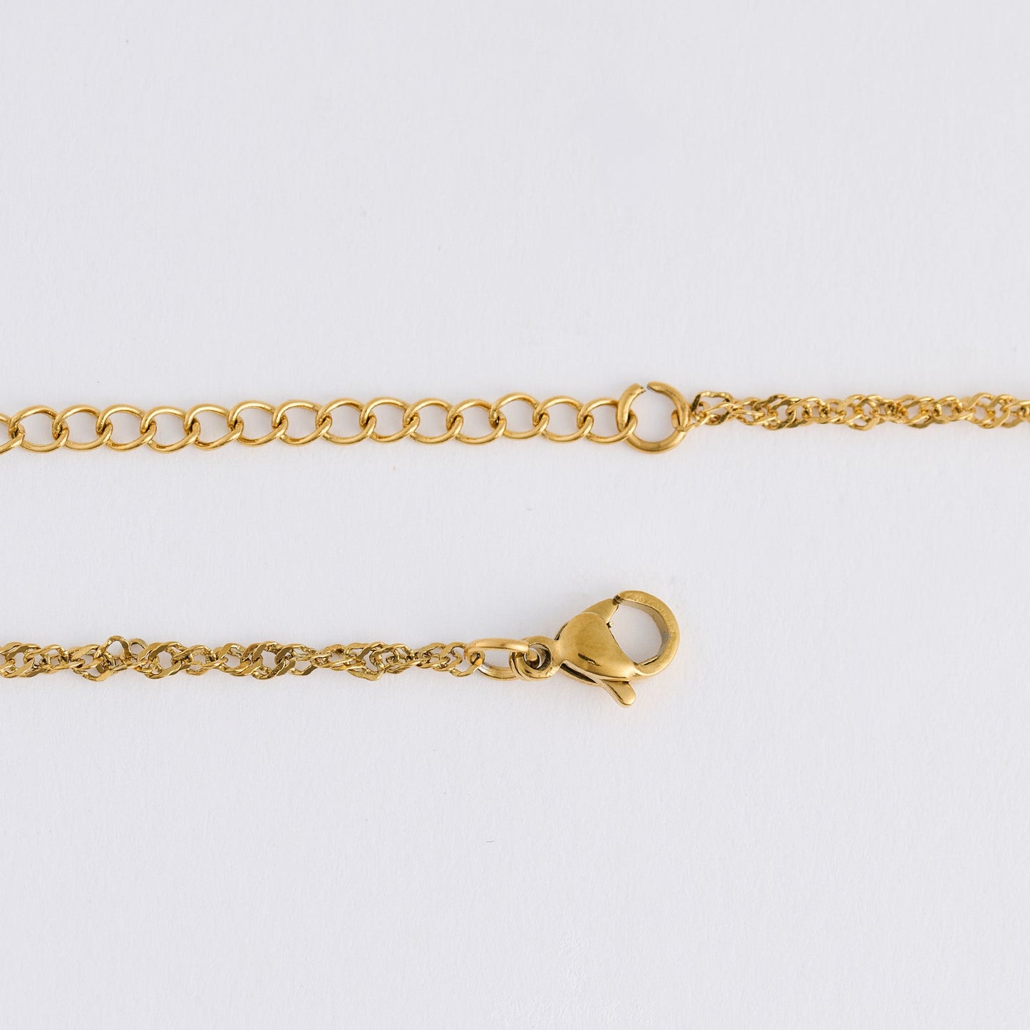 Narelle Waterproof Dainty Pave Cross Charm Necklace