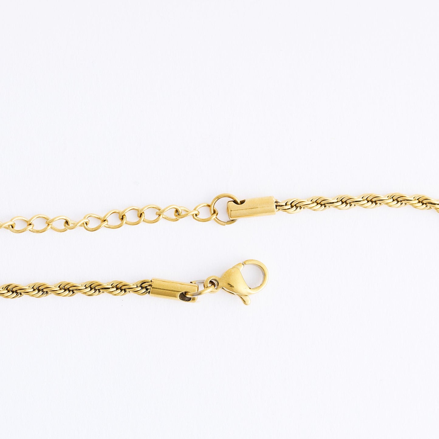 Narelle Waterproof Unisex Rope Chain Cross Necklace