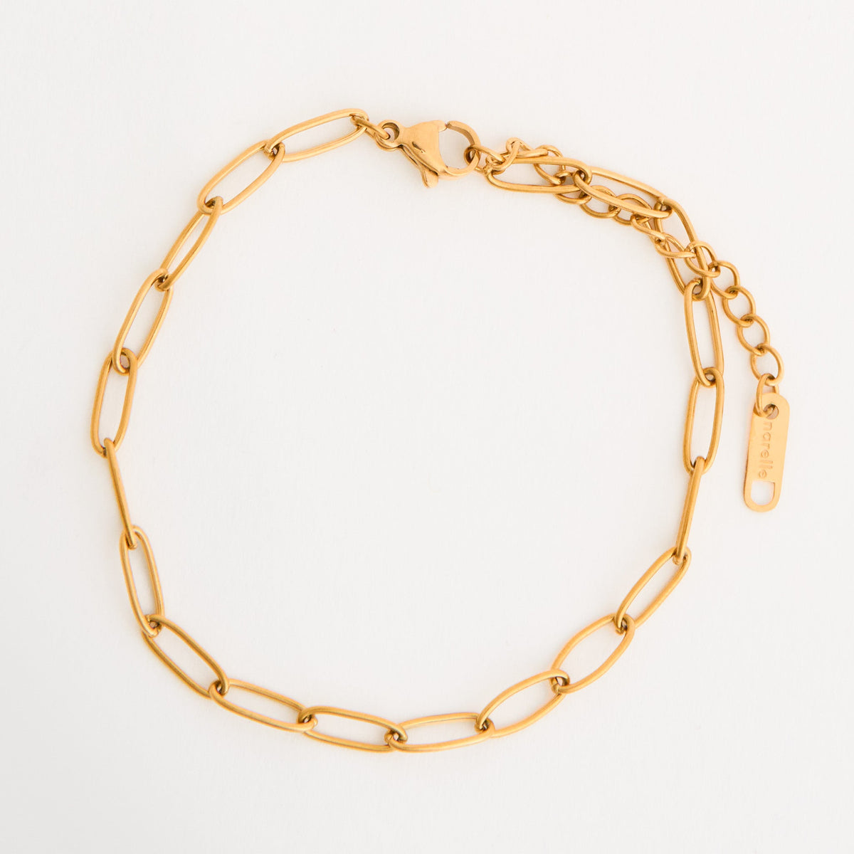 Narelle Waterproof Classic Paperclip Chain Bracelet