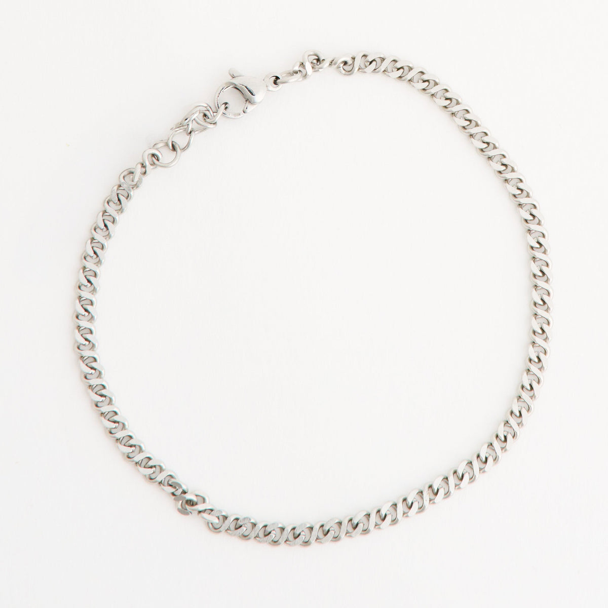 Narelle Waterproof Slim Curb Chain Bracelet