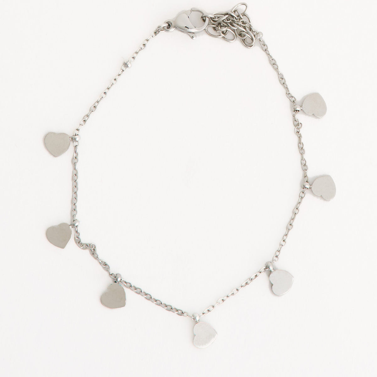 Narelle Waterproof Heart Chain Bracelet