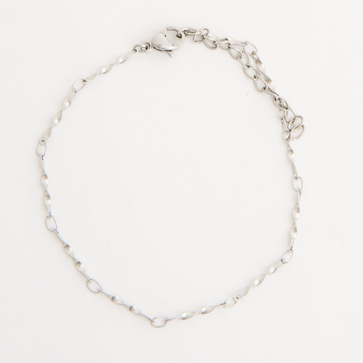 Narelle Waterproof Delicate Twisted Chain Bracelet