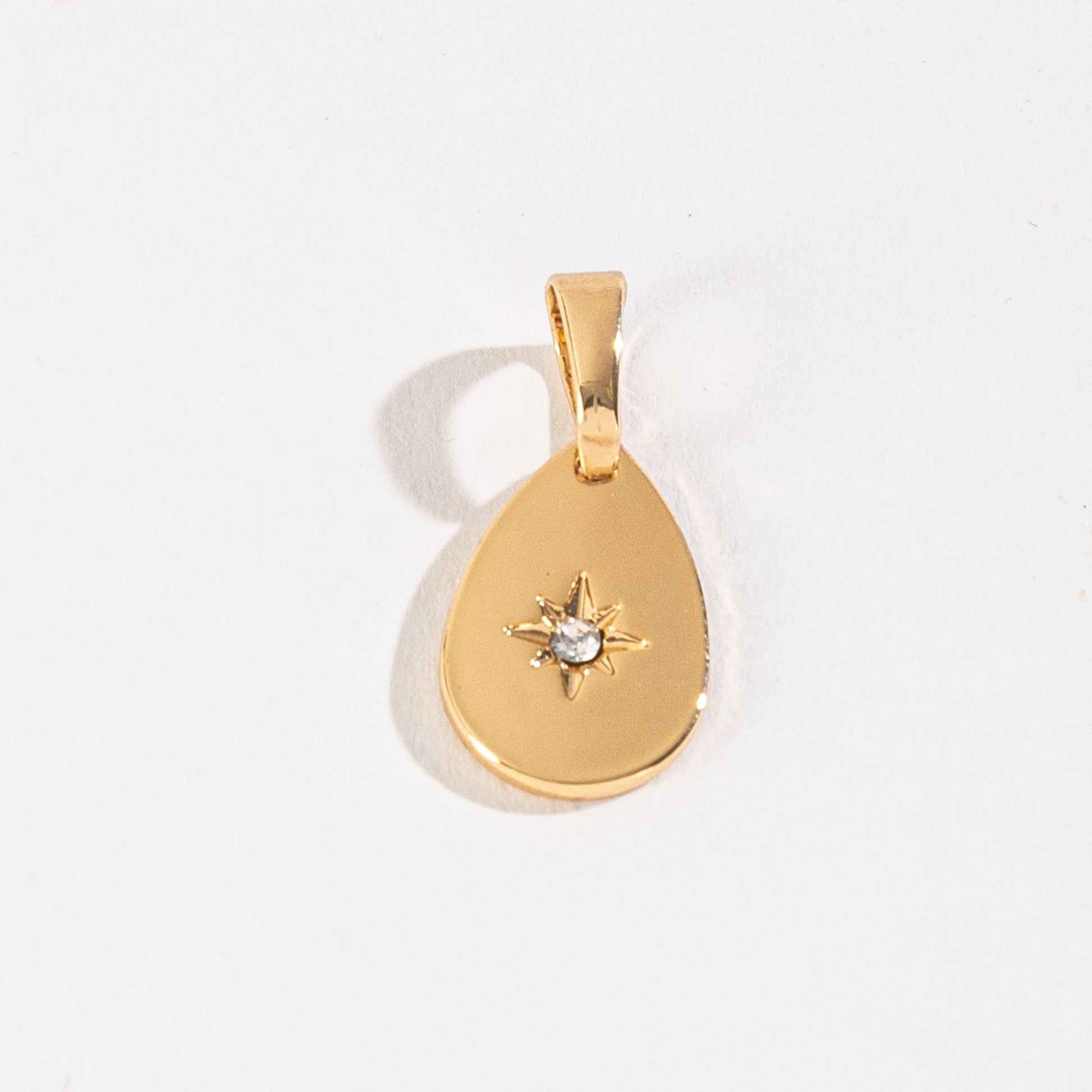 Layer Me Teardrop Star Pendant Charm