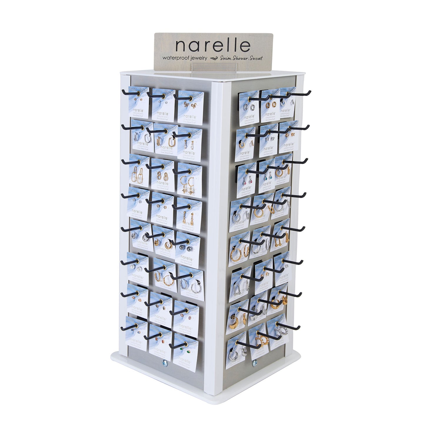 96 Piece Narelle Minis Earring Unit with Display
