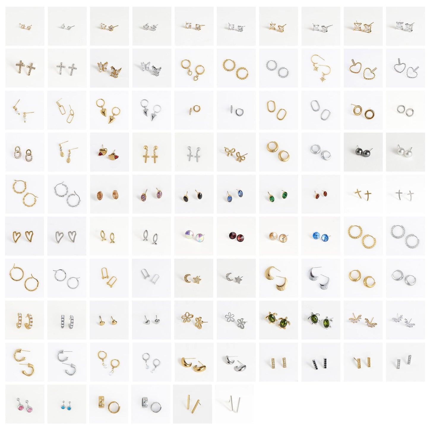 96 Piece Narelle Minis Earring Assortment
