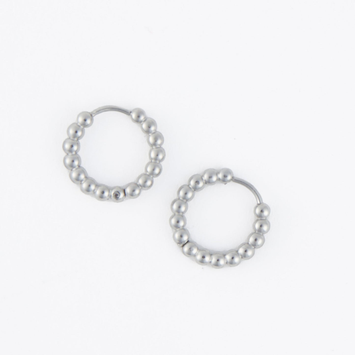 Narelle Waterproof Beaded Hoop Earrings