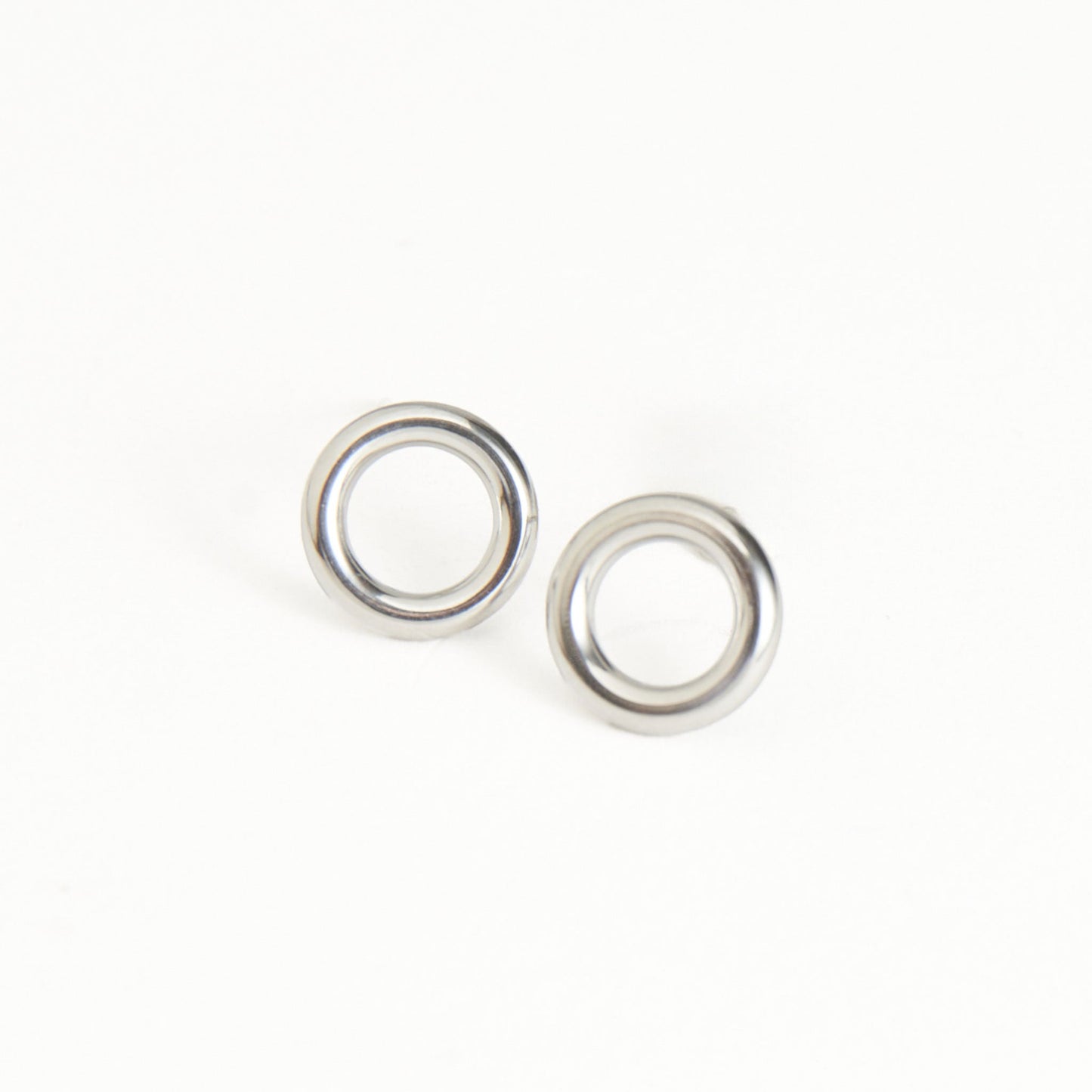 Narelle Waterproof Circle Stud Earrings