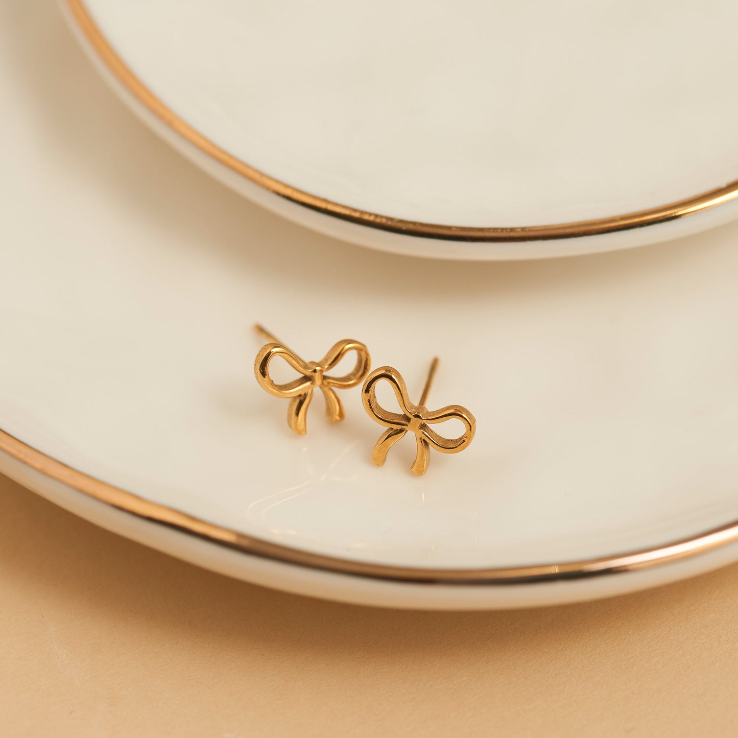 Narelle Waterproof Bow Stud Earrings