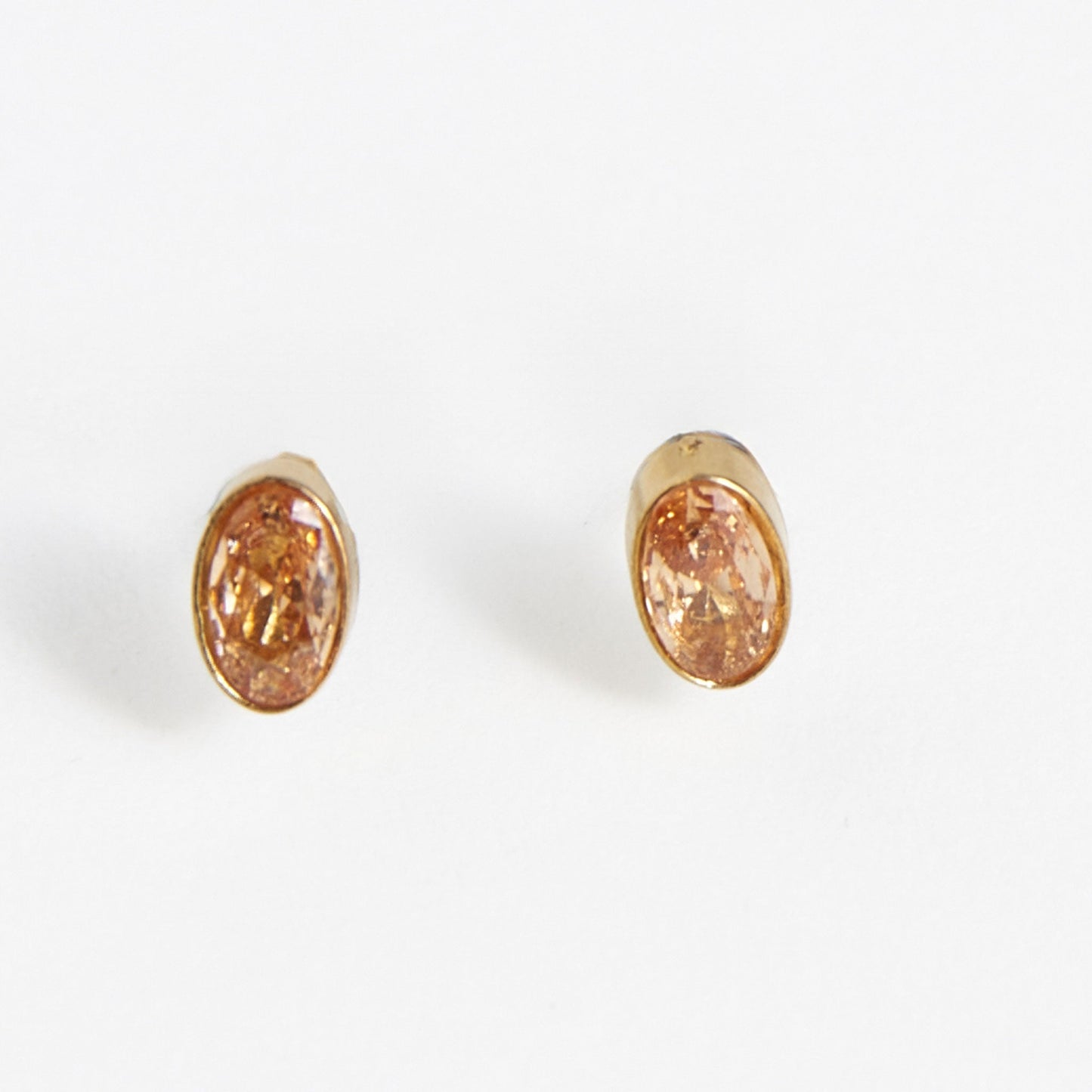 Narelle Waterproof Oval Gem Stud Earrings