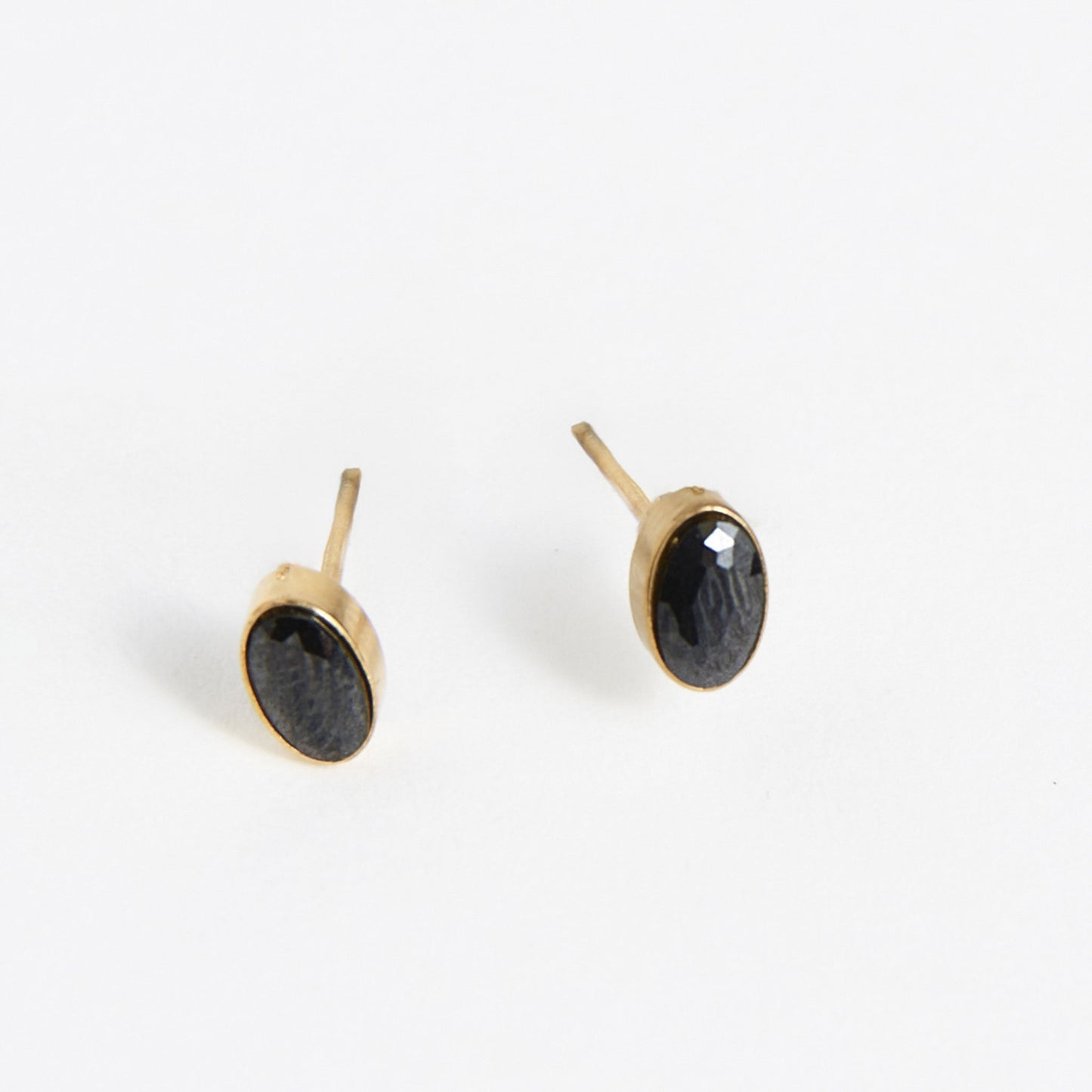 Narelle Waterproof Oval Gem Stud Earrings