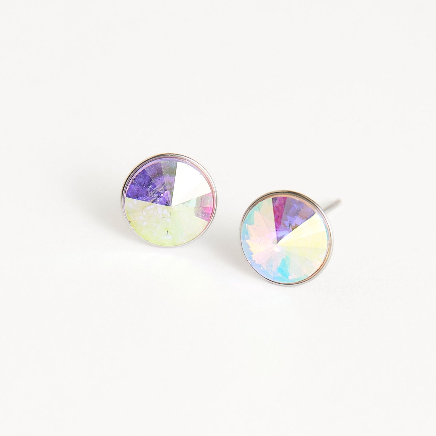 Narelle Waterproof Rivoli Crystal Stud Earrings