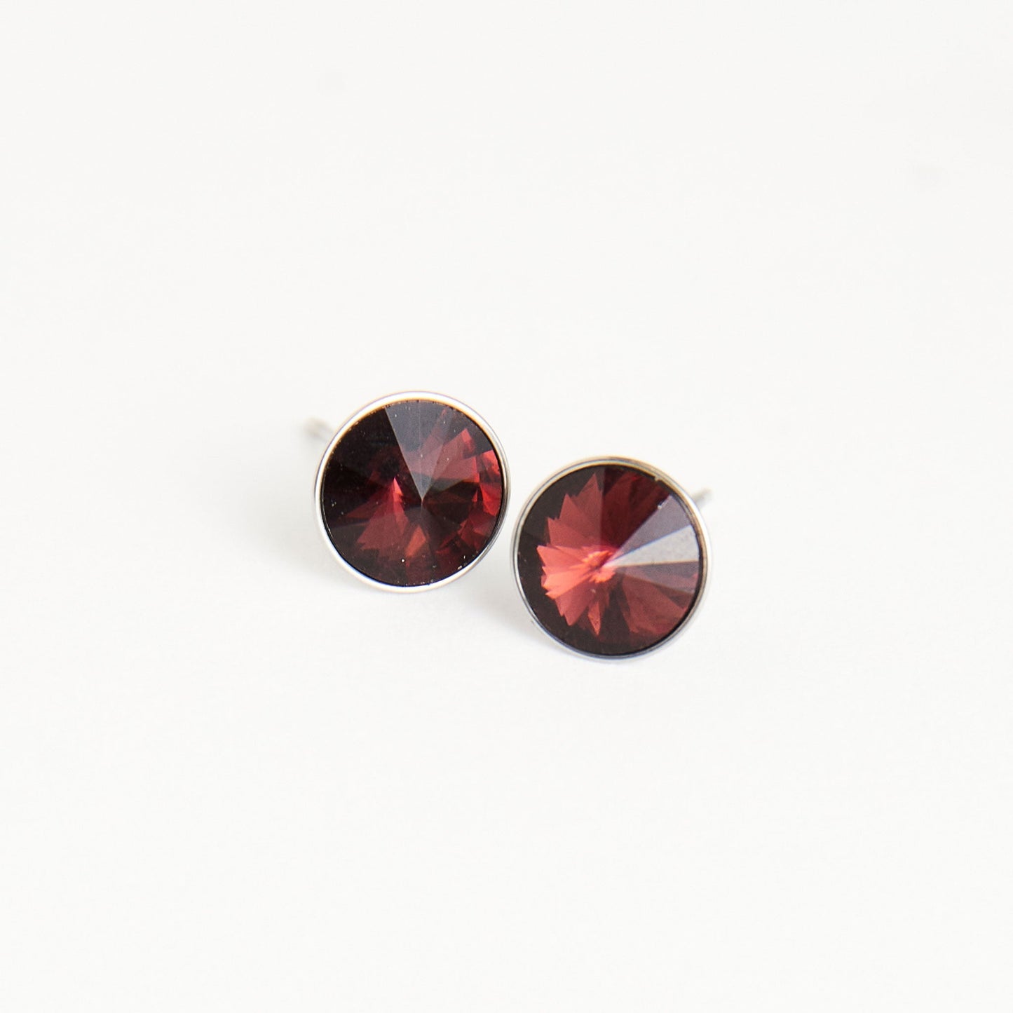 Narelle Waterproof Rivoli Crystal Stud Earrings