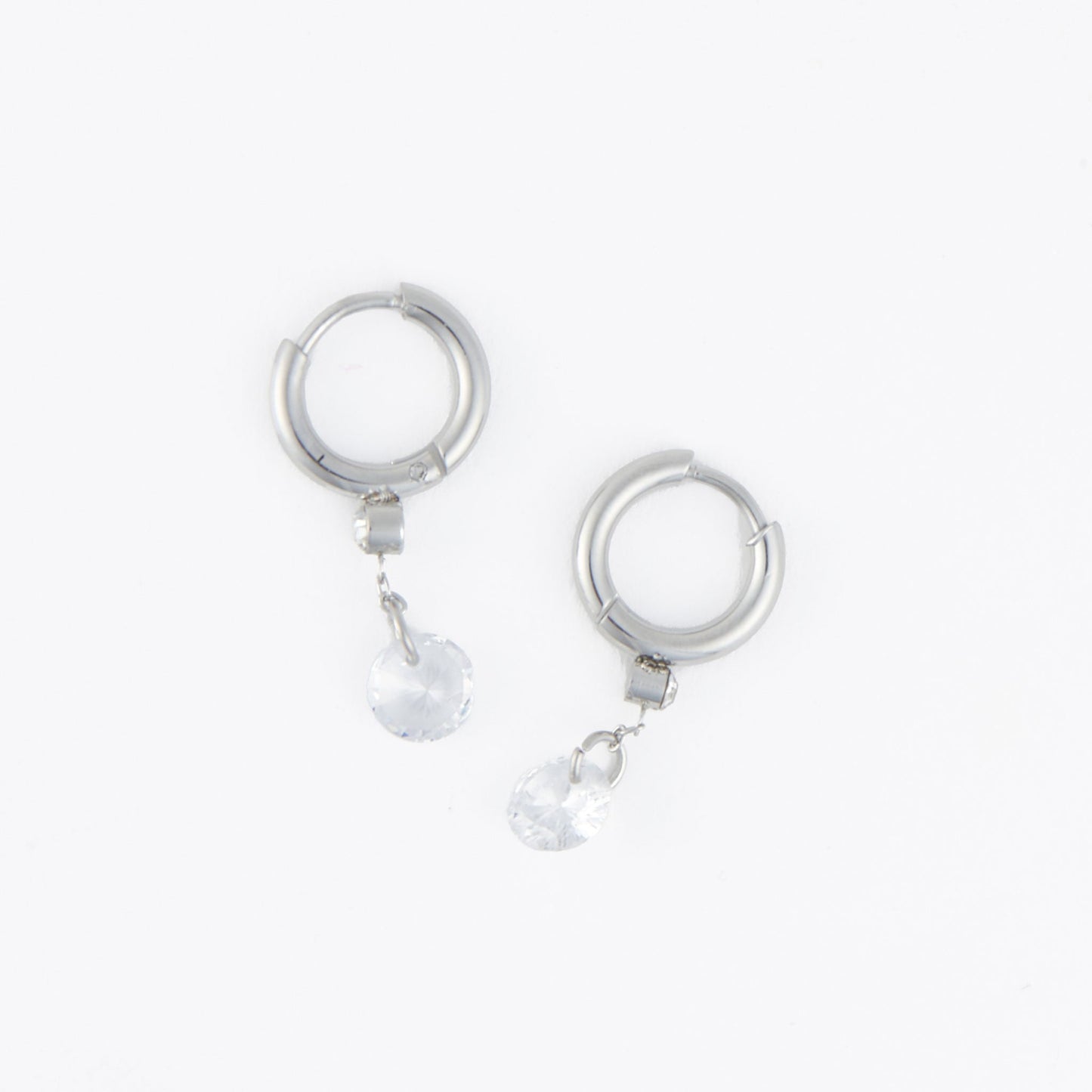 Narelle Waterproof Drop Huggie Hoop Earrings