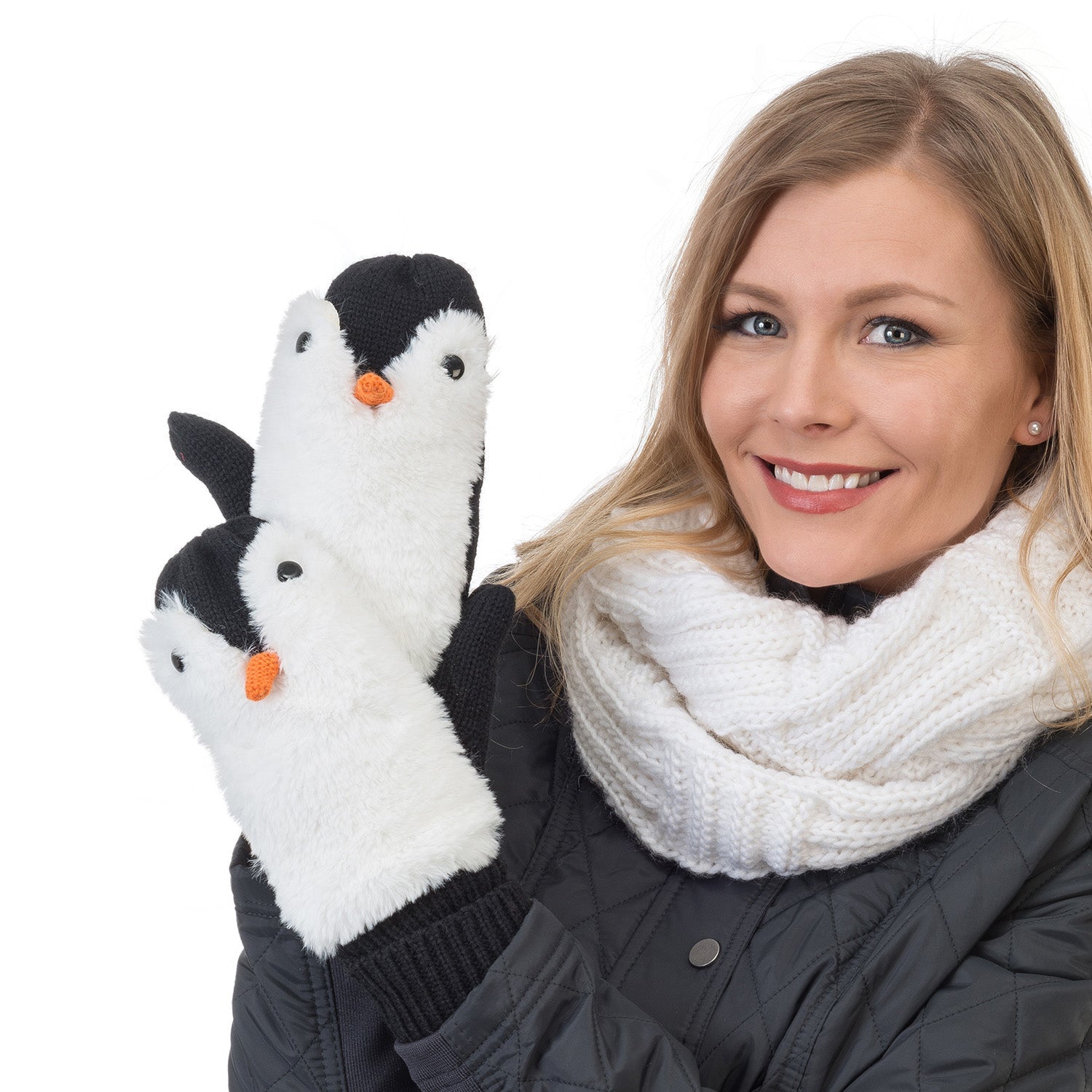 Penguin Critter Mitten