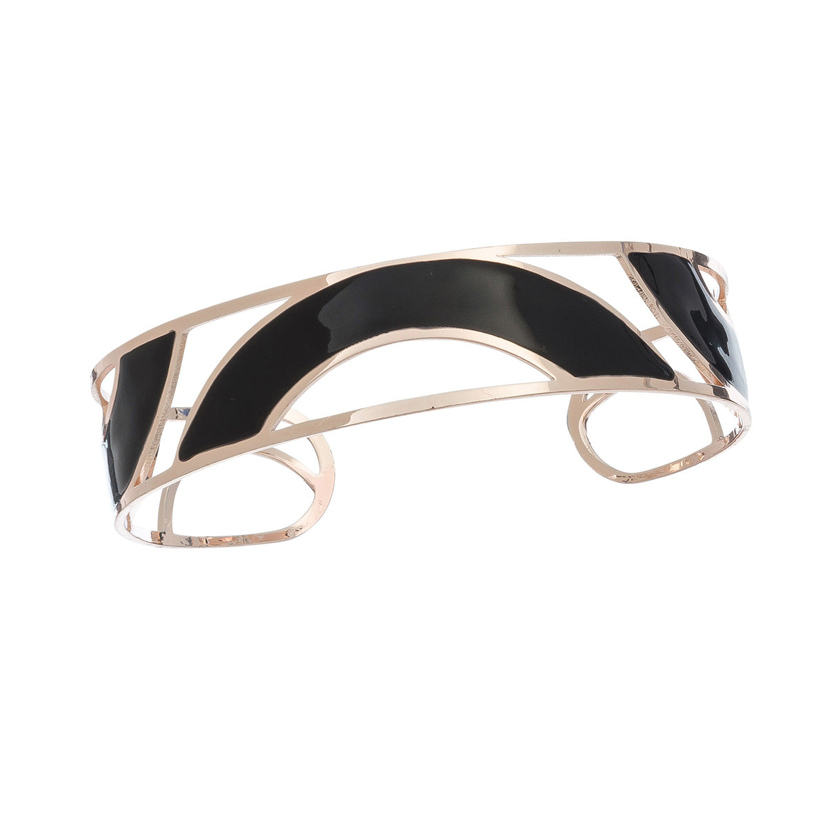 Ss Semi Cir Brace-Rosegold/Blk