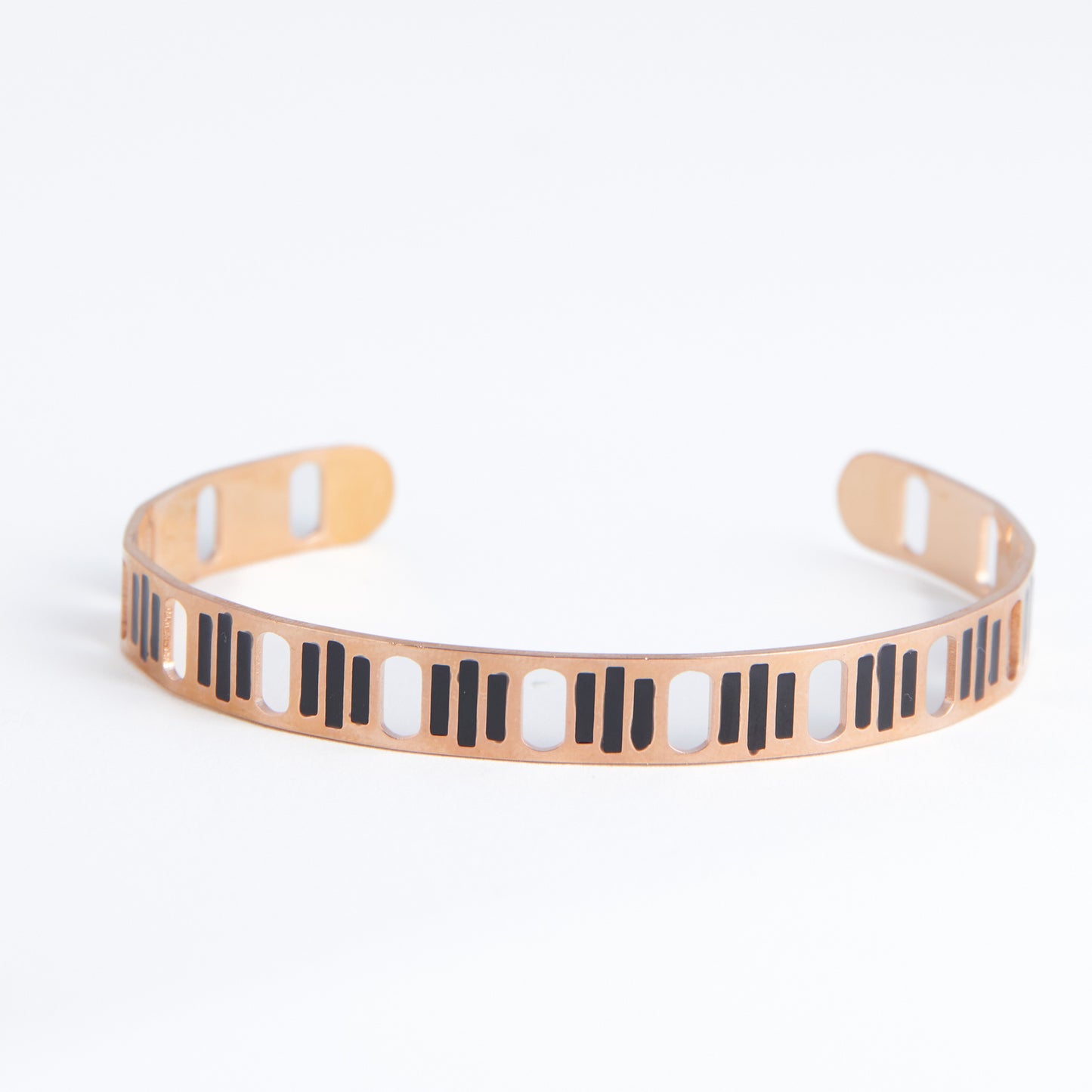 Ss Narrow Brace-Rosegold/Blk