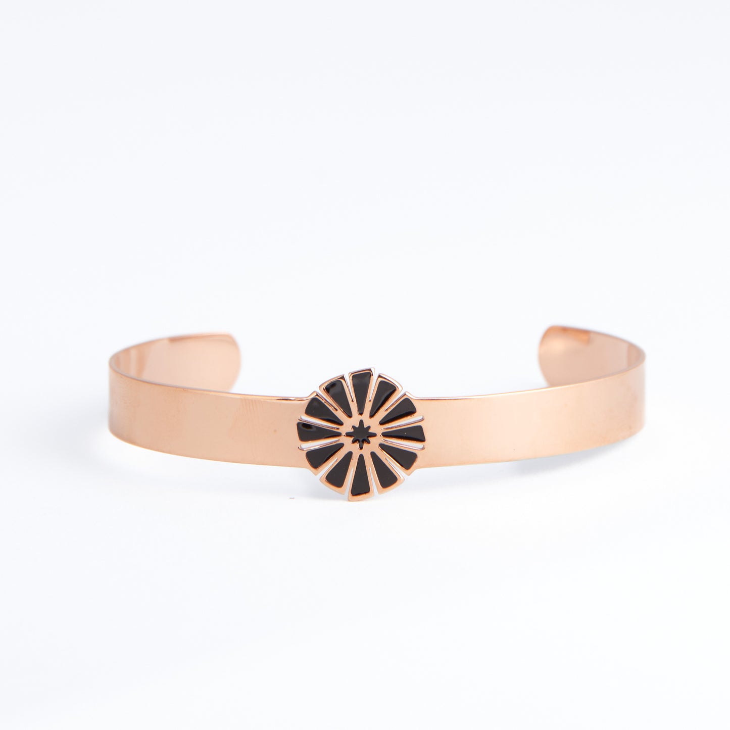 Ss Pie Pieces Br Rose Gld/Blk