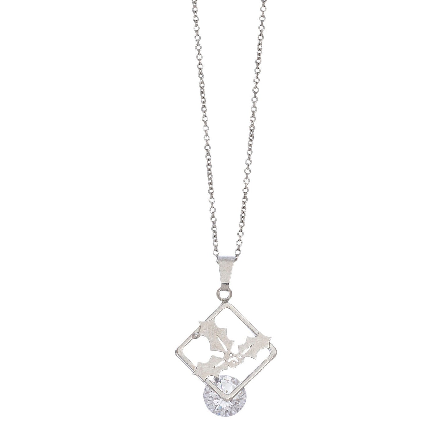 Holiday Cz Nk Holly-Sil