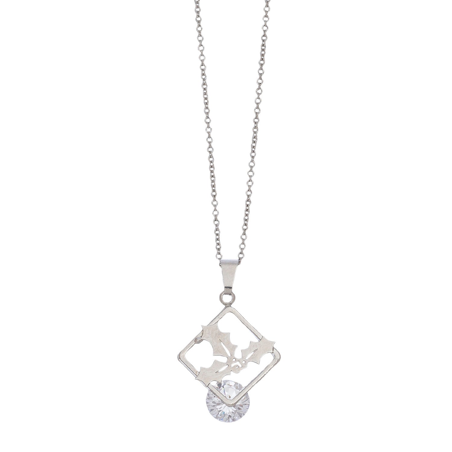 Holiday Cz Nk Holly-Sil