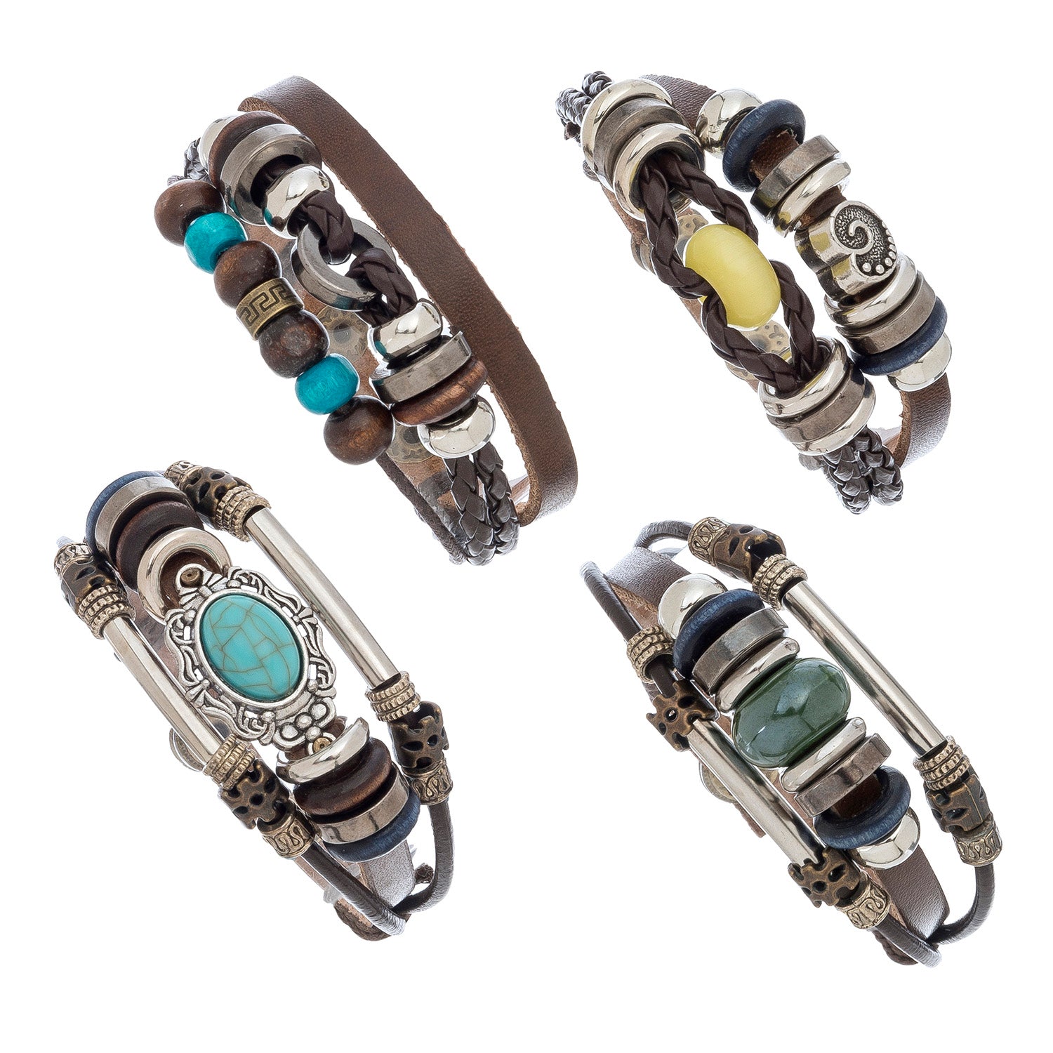 Multi Row Snap Bracelet