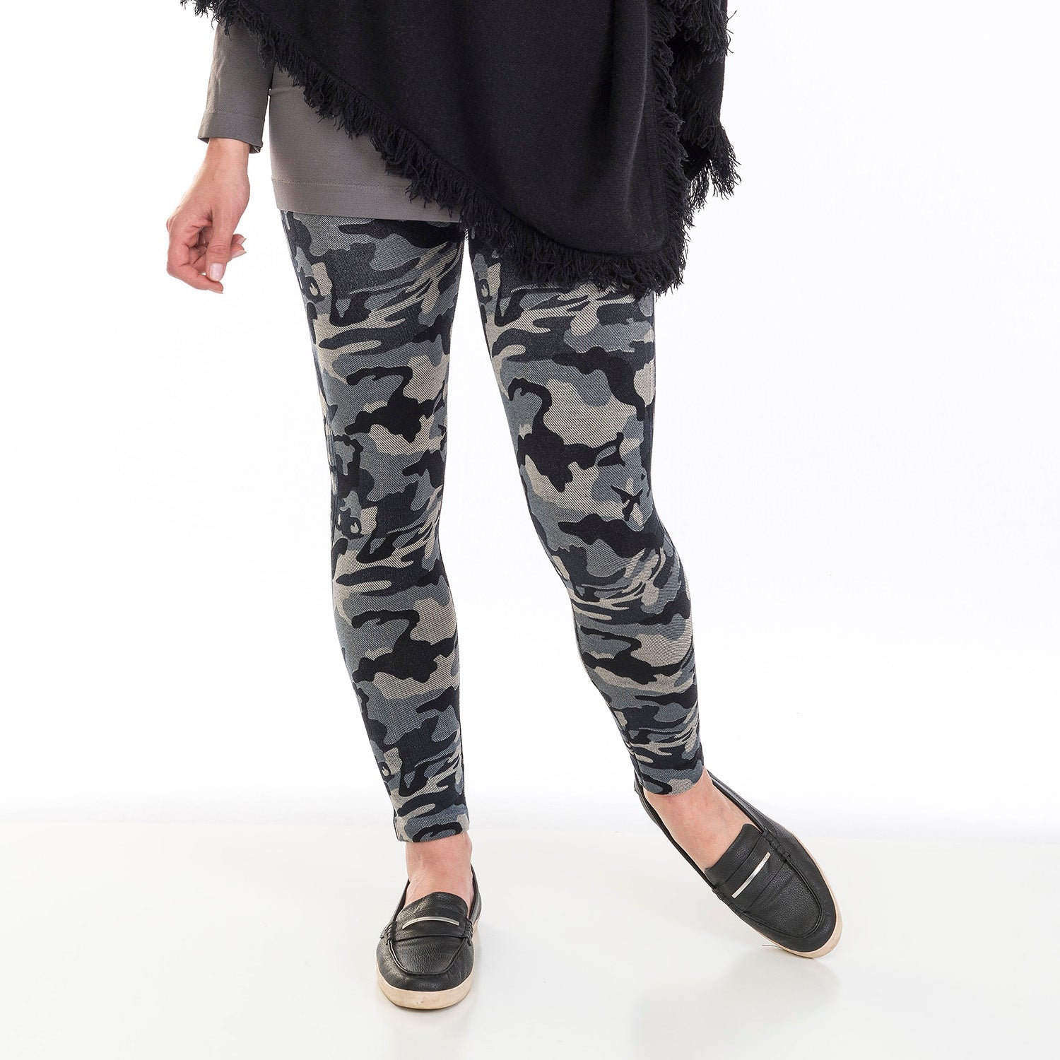 Black Camouflage Leggings