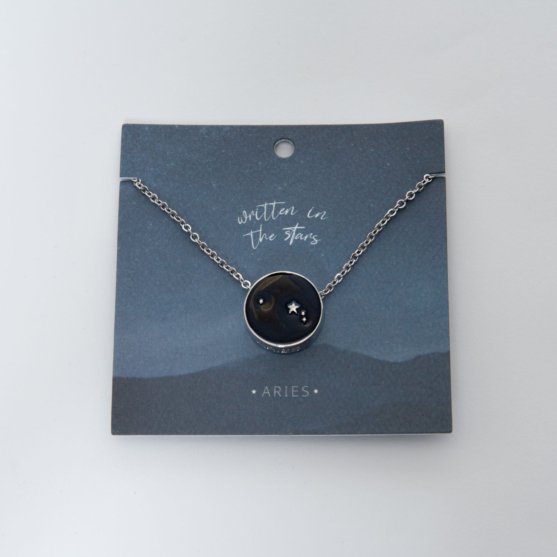 Zodiac Constellation Pendant Necklace