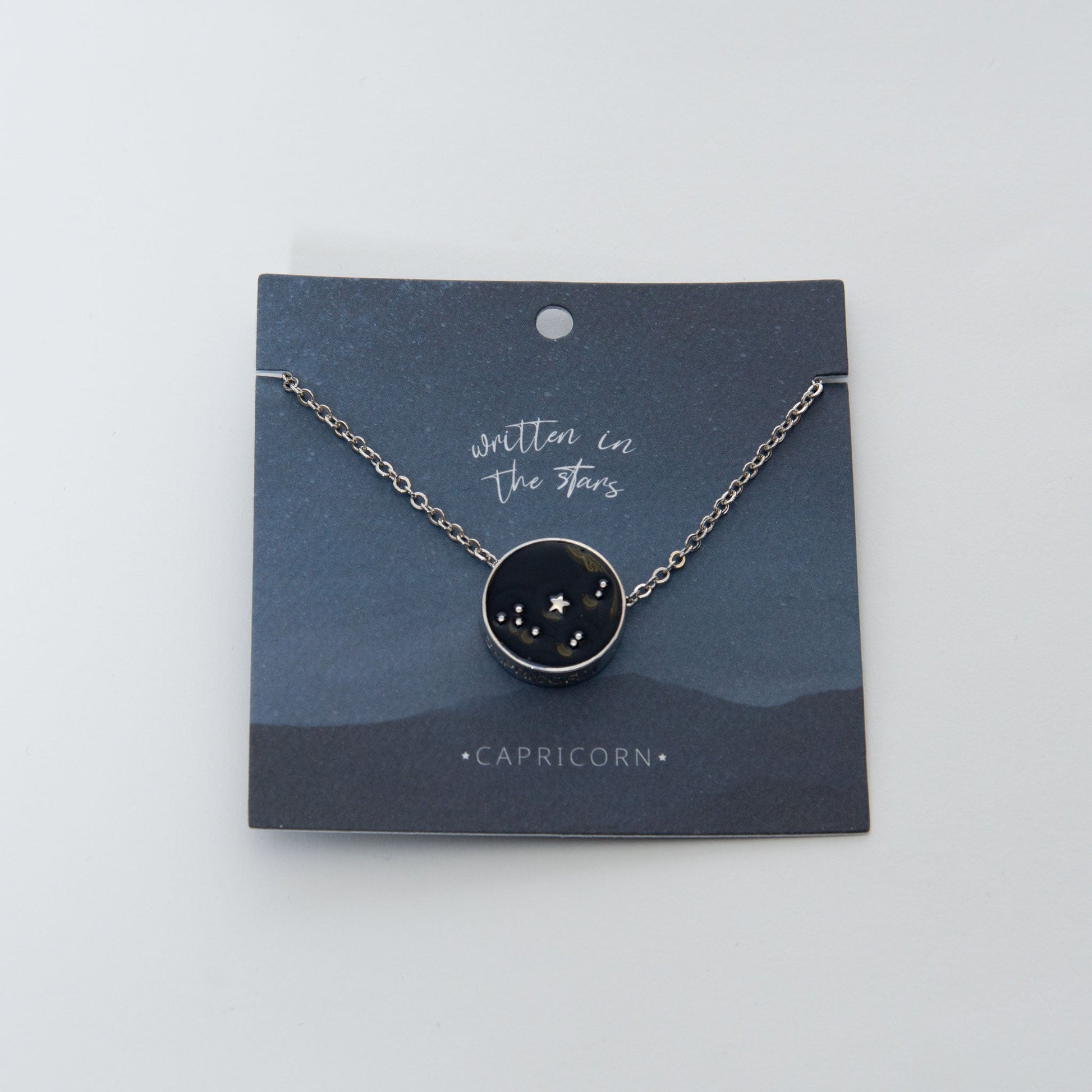 Zodiac Constellation Pendant Necklace