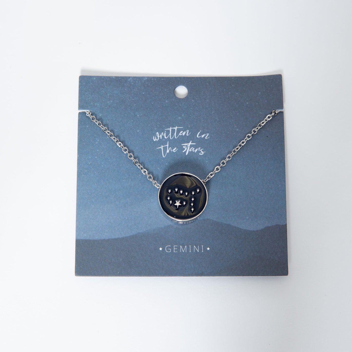 Zodiac Constellation Pendant Necklace