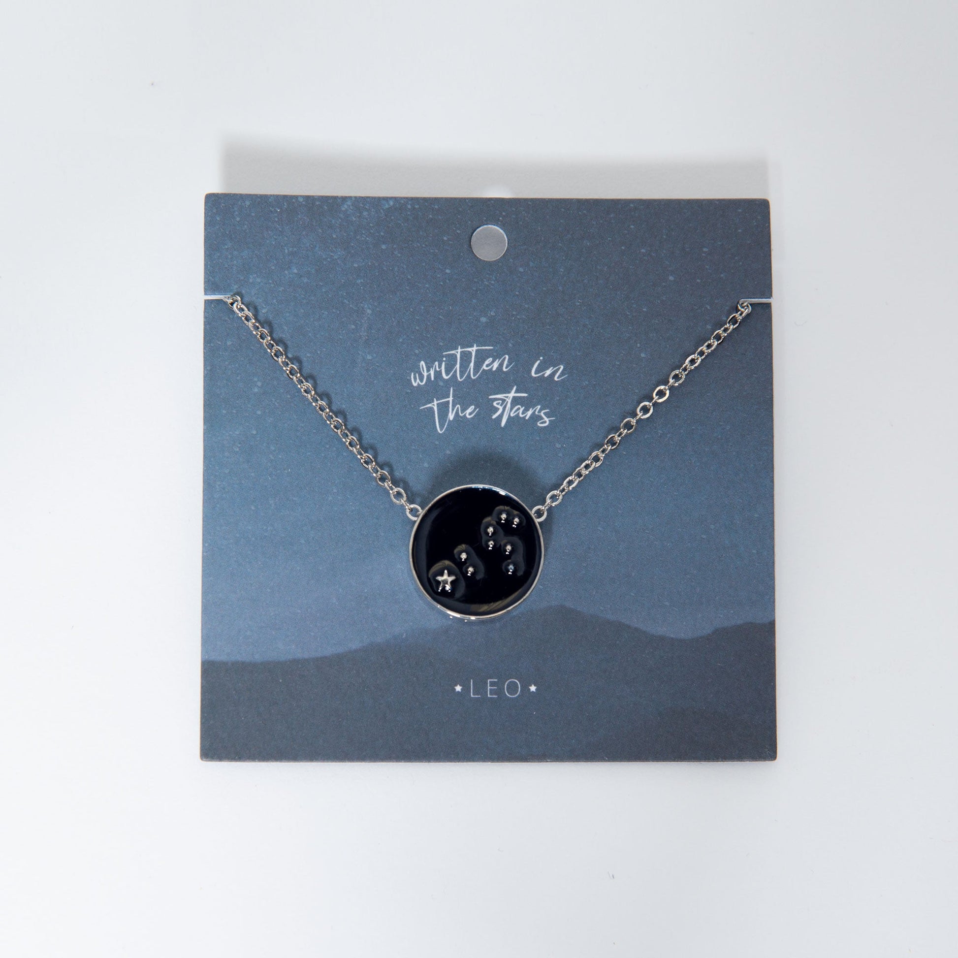 Zodiac Constellation Pendant Necklace
