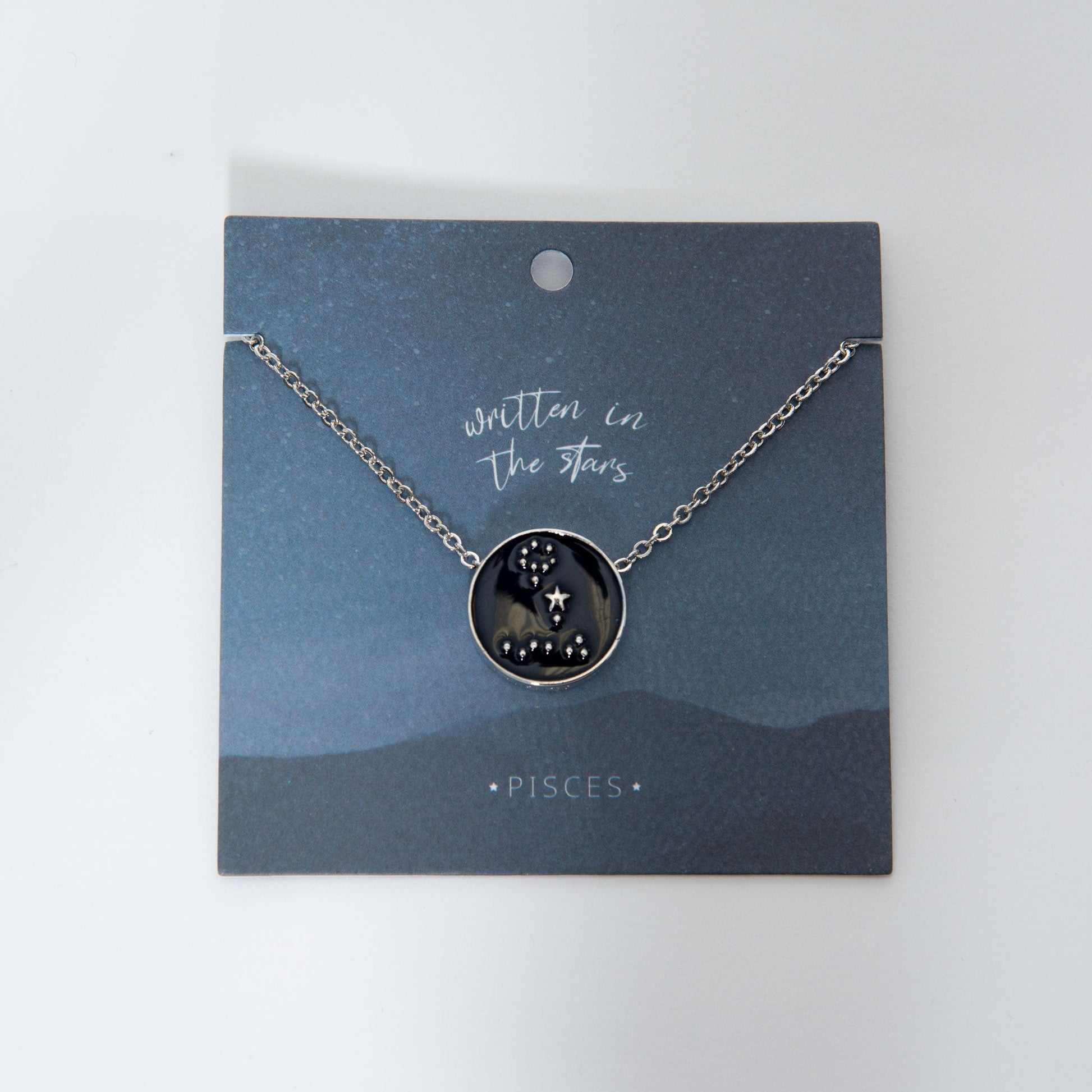 Zodiac Constellation Pendant Necklace