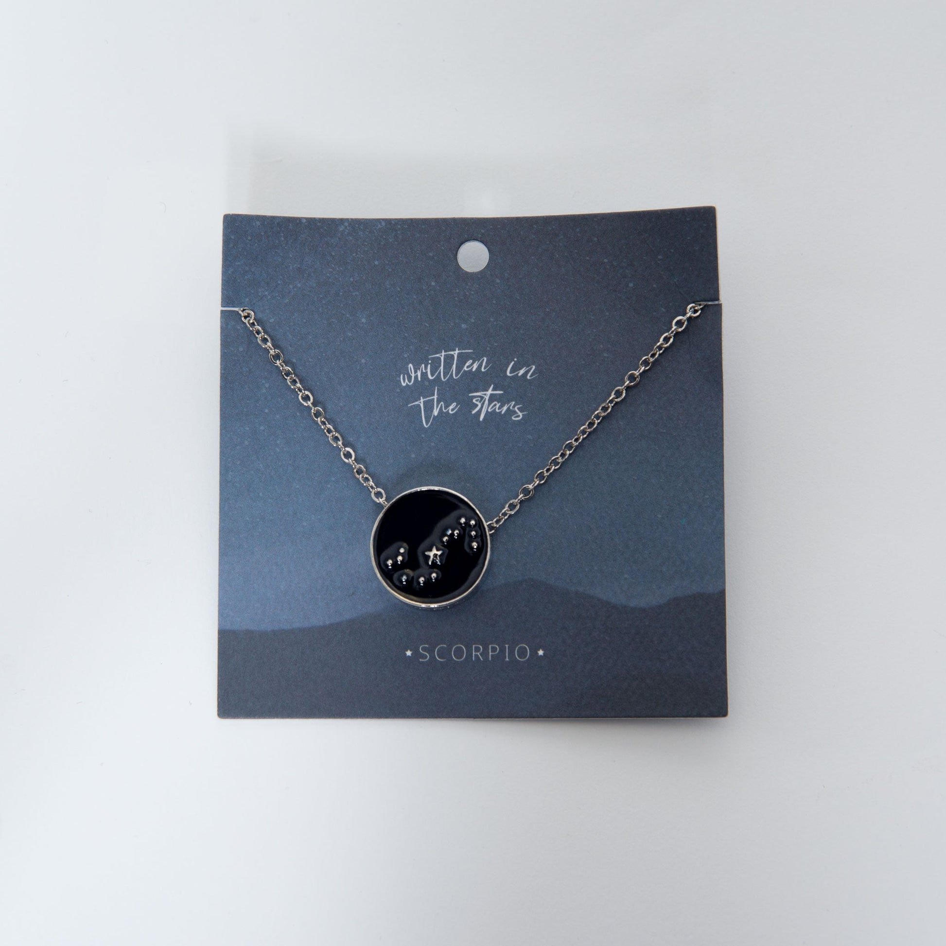 Zodiac Constellation Pendant Necklace