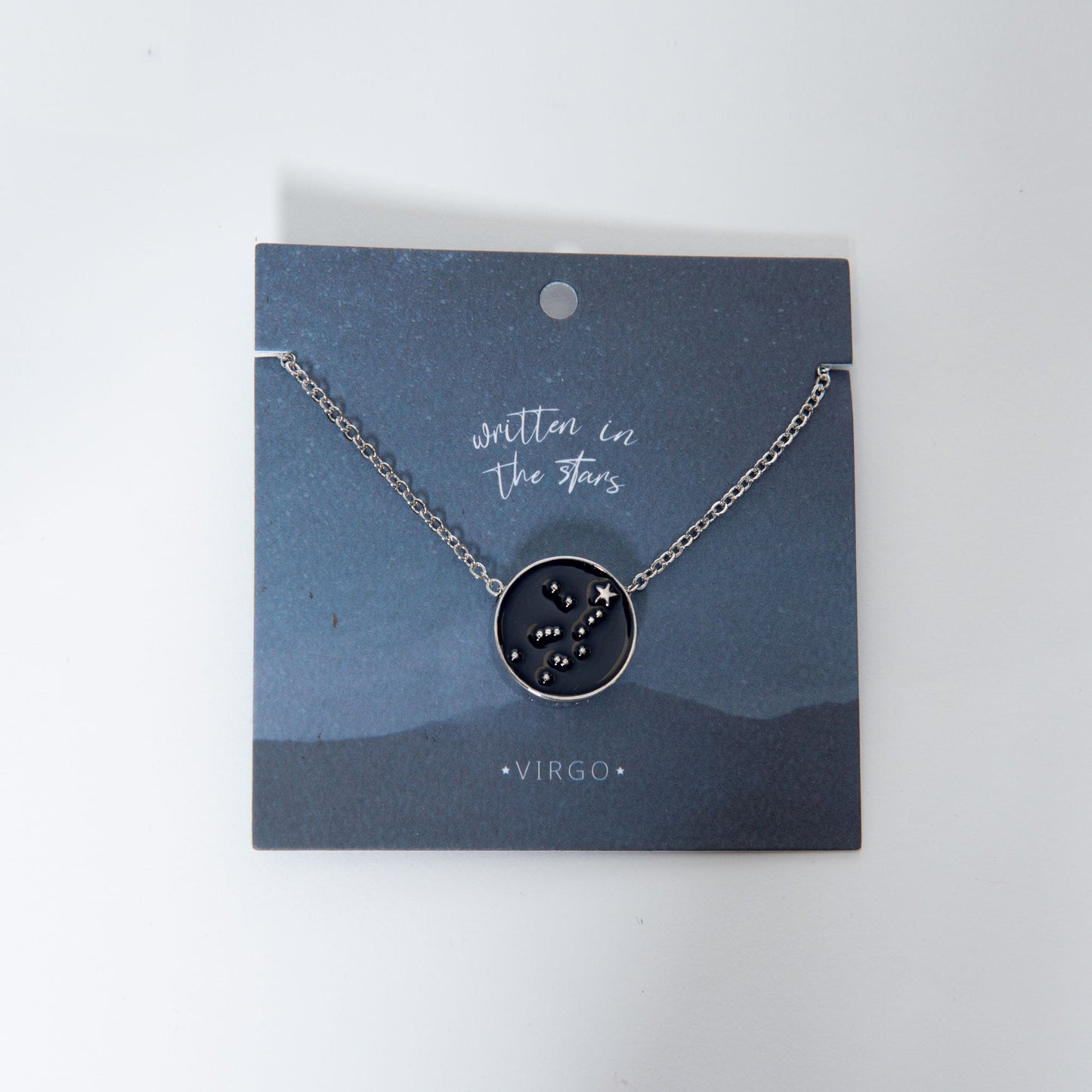 Zodiac Constellation Pendant Necklace
