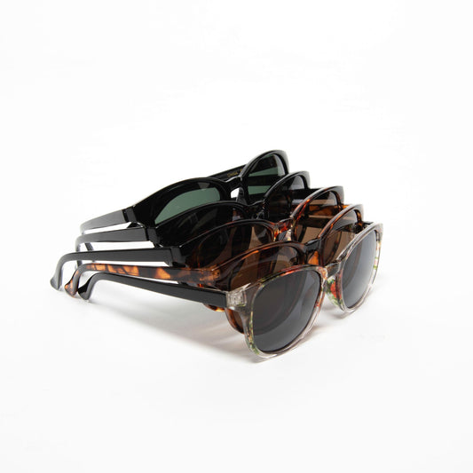 Polarized Printed Rim Sunglasses