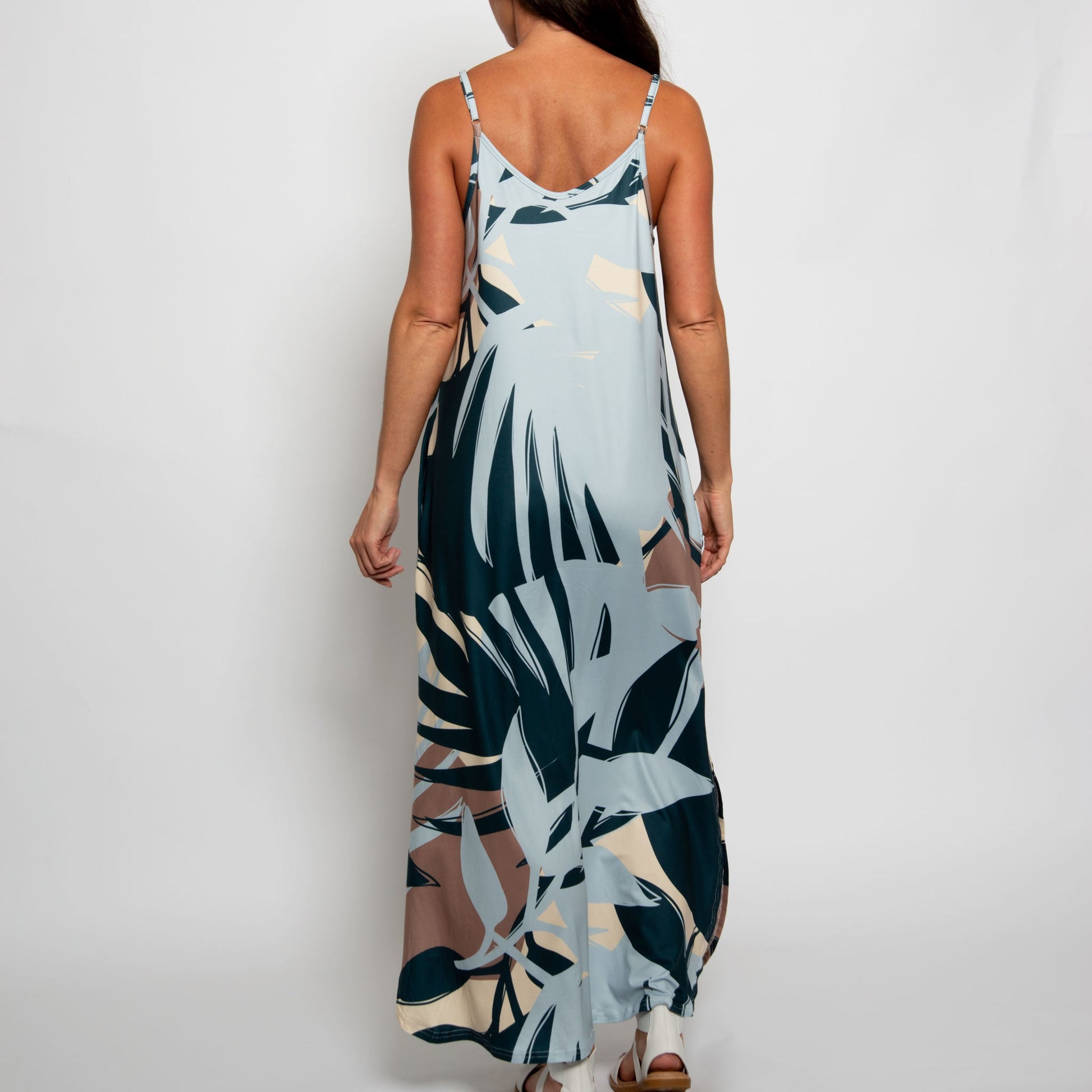 Lainey V-Neck Maxi Dress